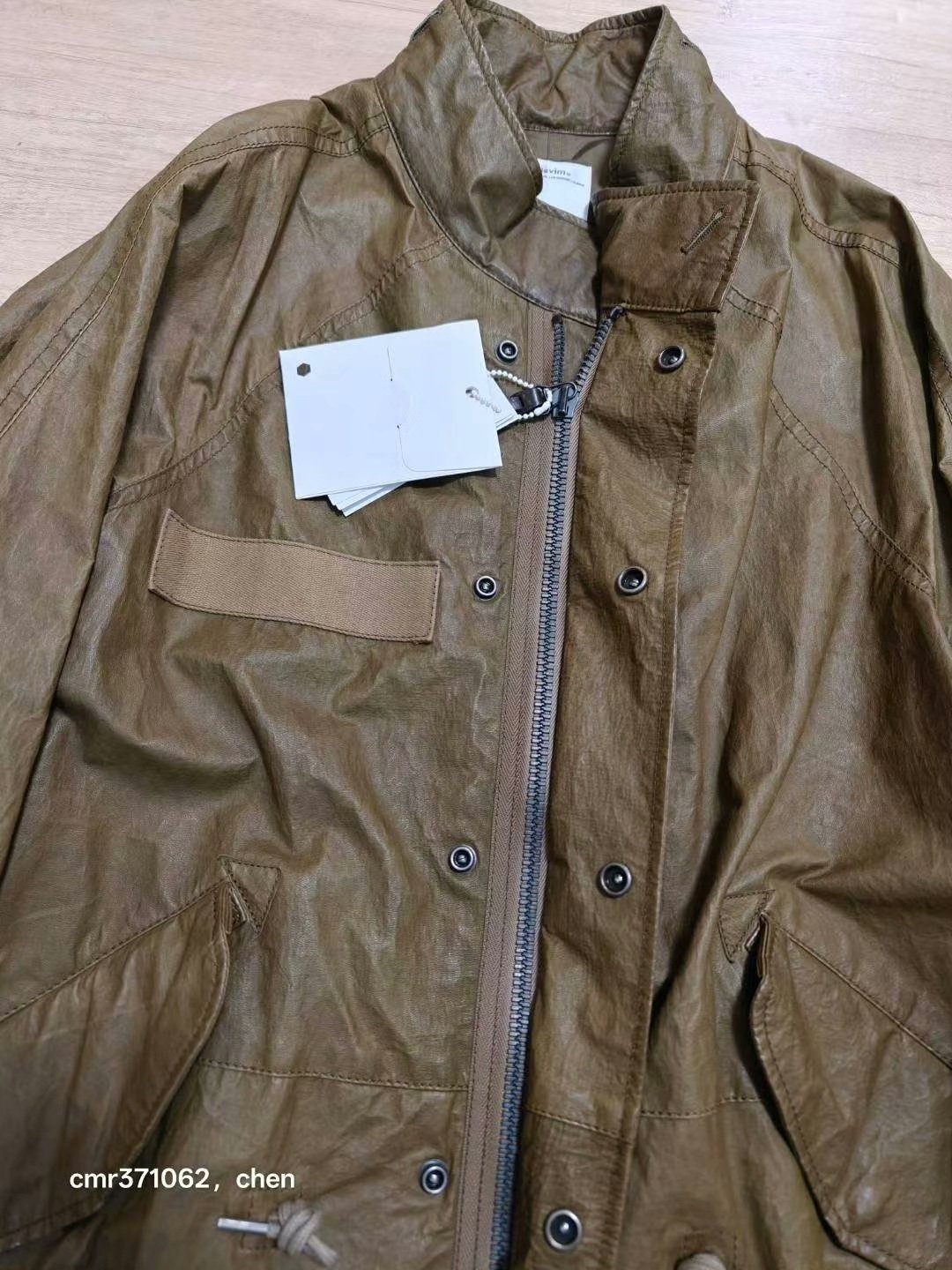 VISVIM 20SS Six-Five Fishtail Coat — back