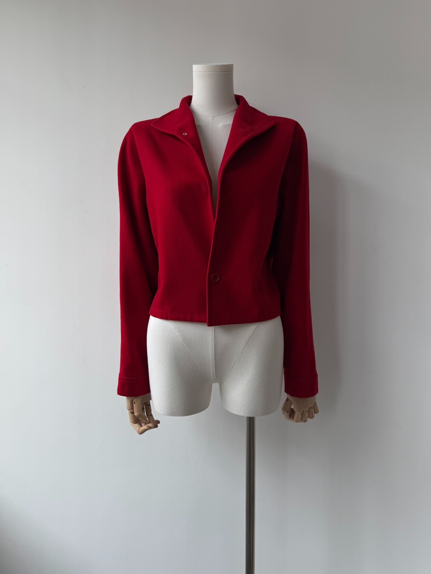 Yohji Yamamoto Y's 2000AW Red Jacket — label