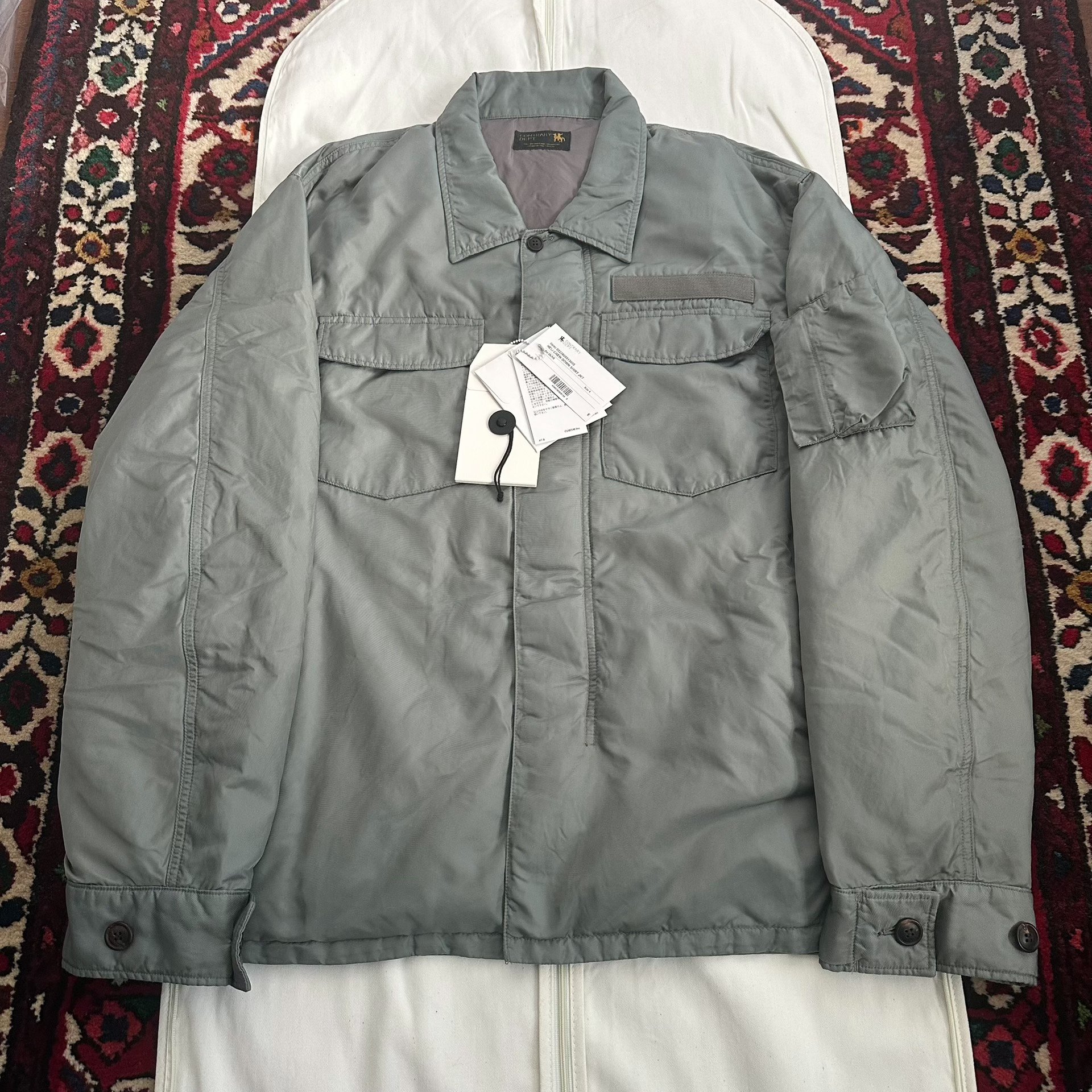 VISVIM 23AW HELI CREW DOWN SHIRT — front