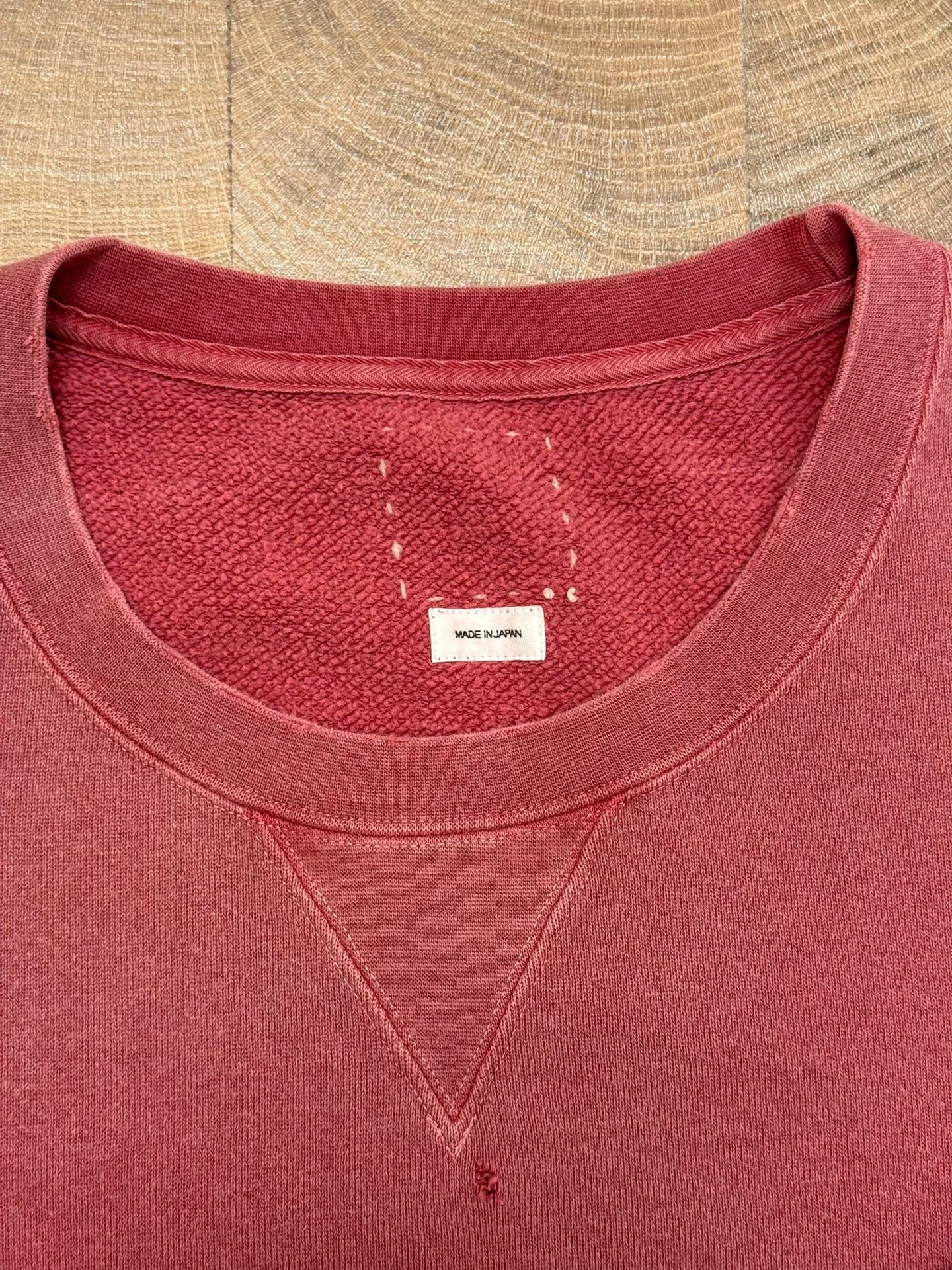 visvim 21AW JUMBO SWEAT CRASH — front
