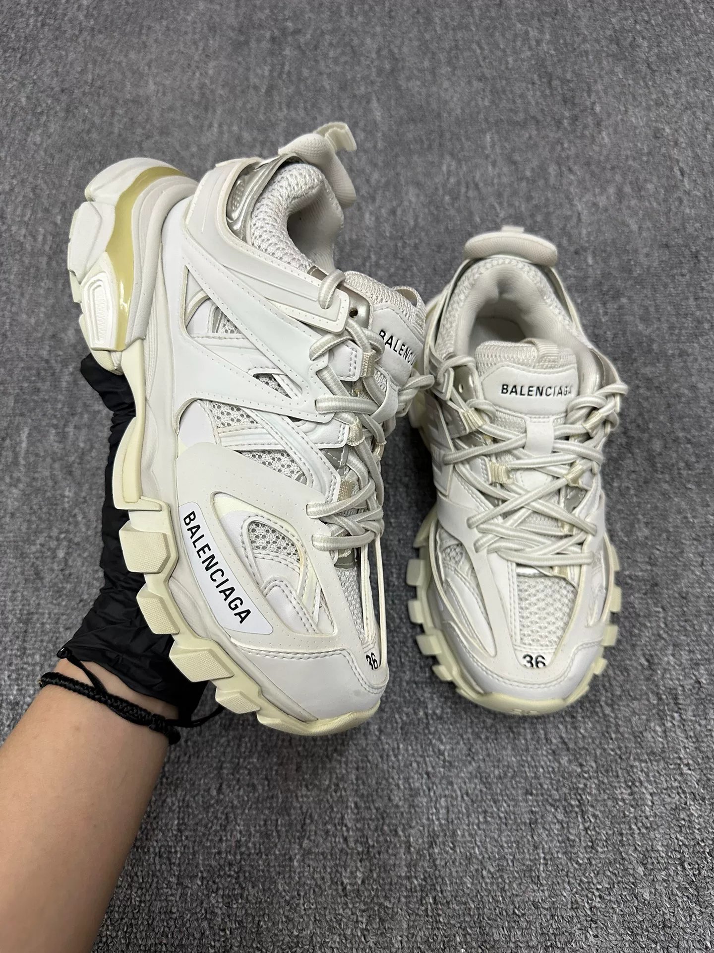 Balenciaga Track Dad Sneakers — detail