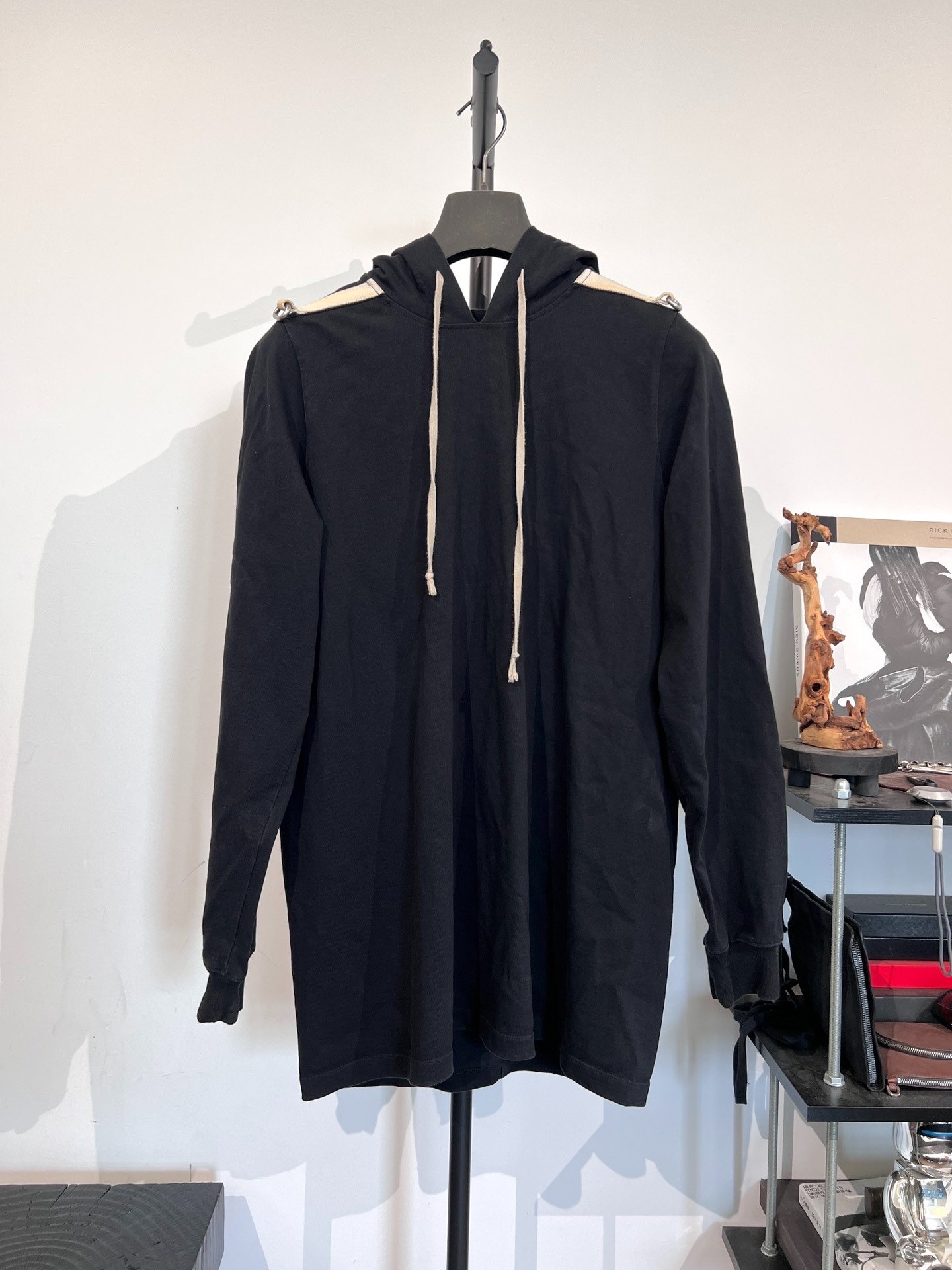 Rick Owens Iron Ring Hoodie S