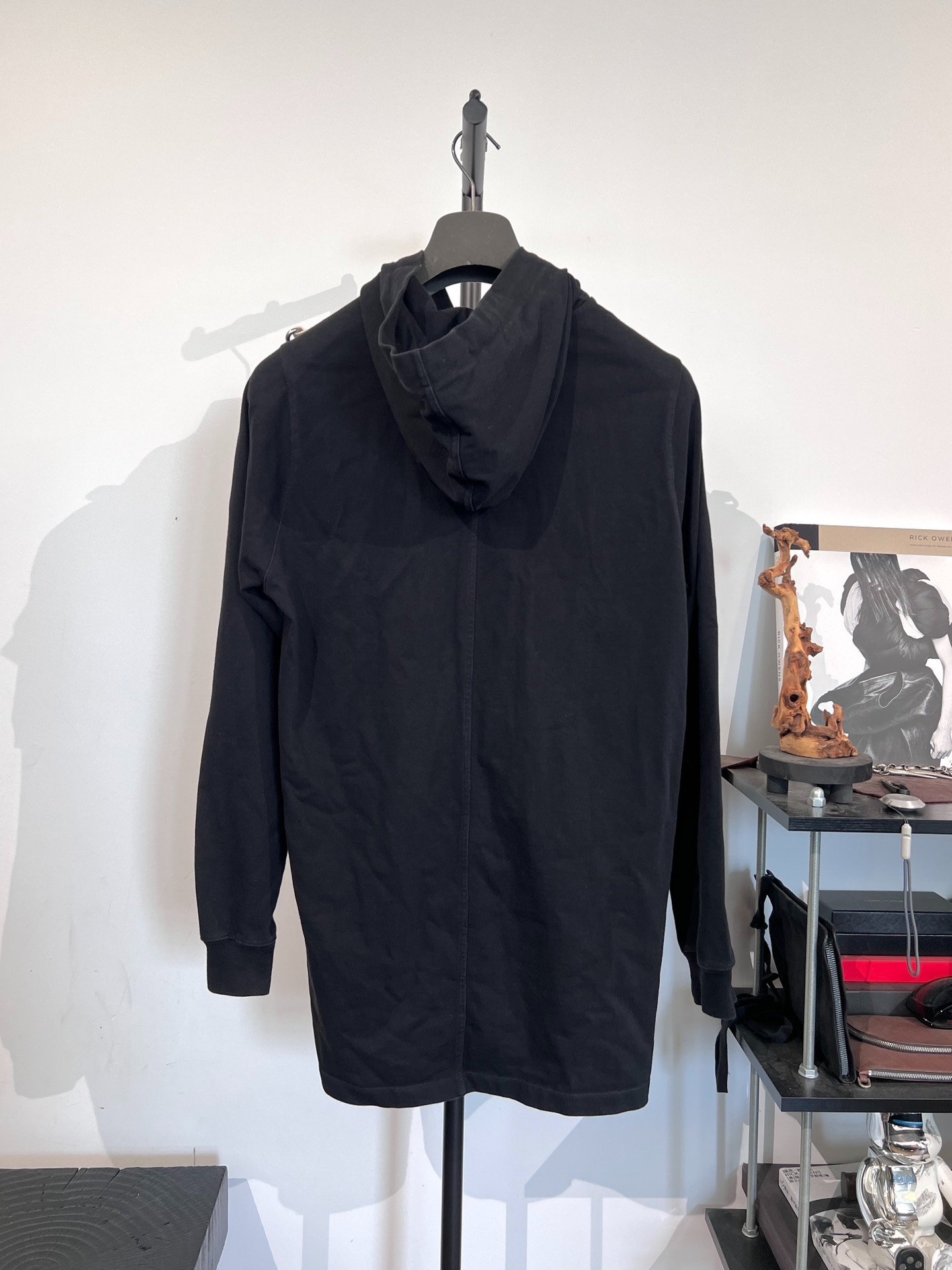 Rick Owens Iron Ring Hoodie S — front