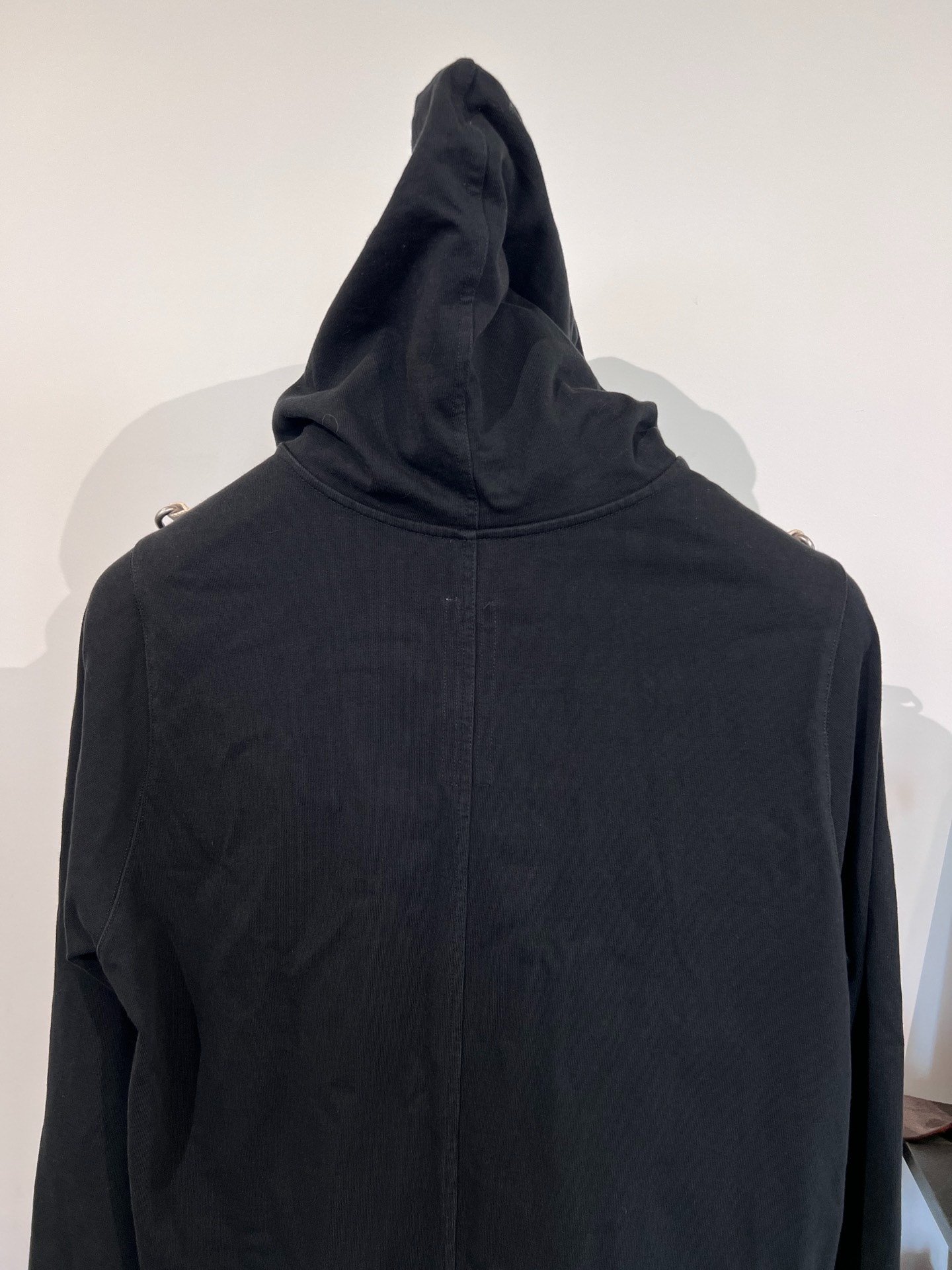 Rick Owens Iron Ring Hoodie S — back