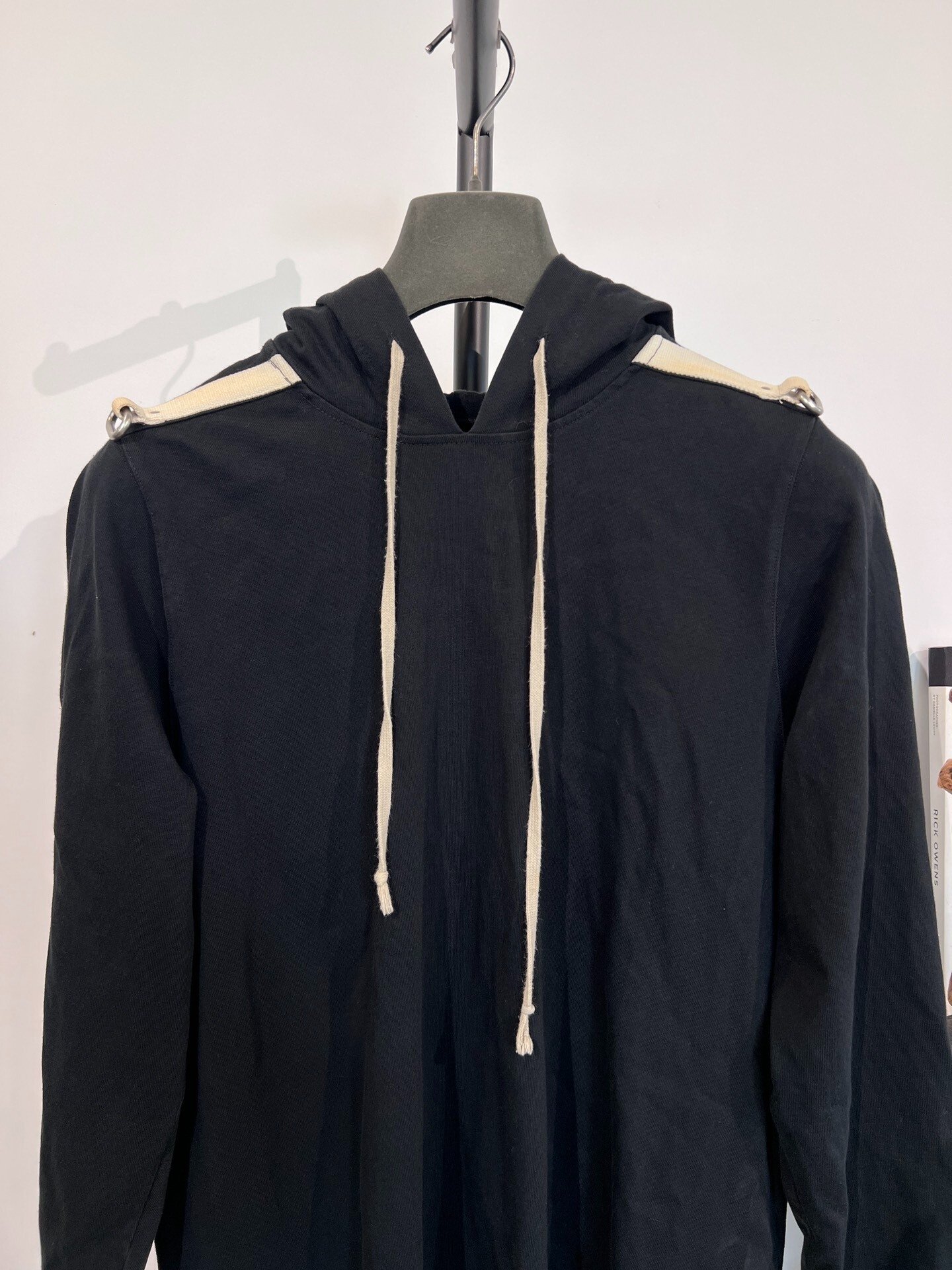 Rick Owens Iron Ring Hoodie S — detail