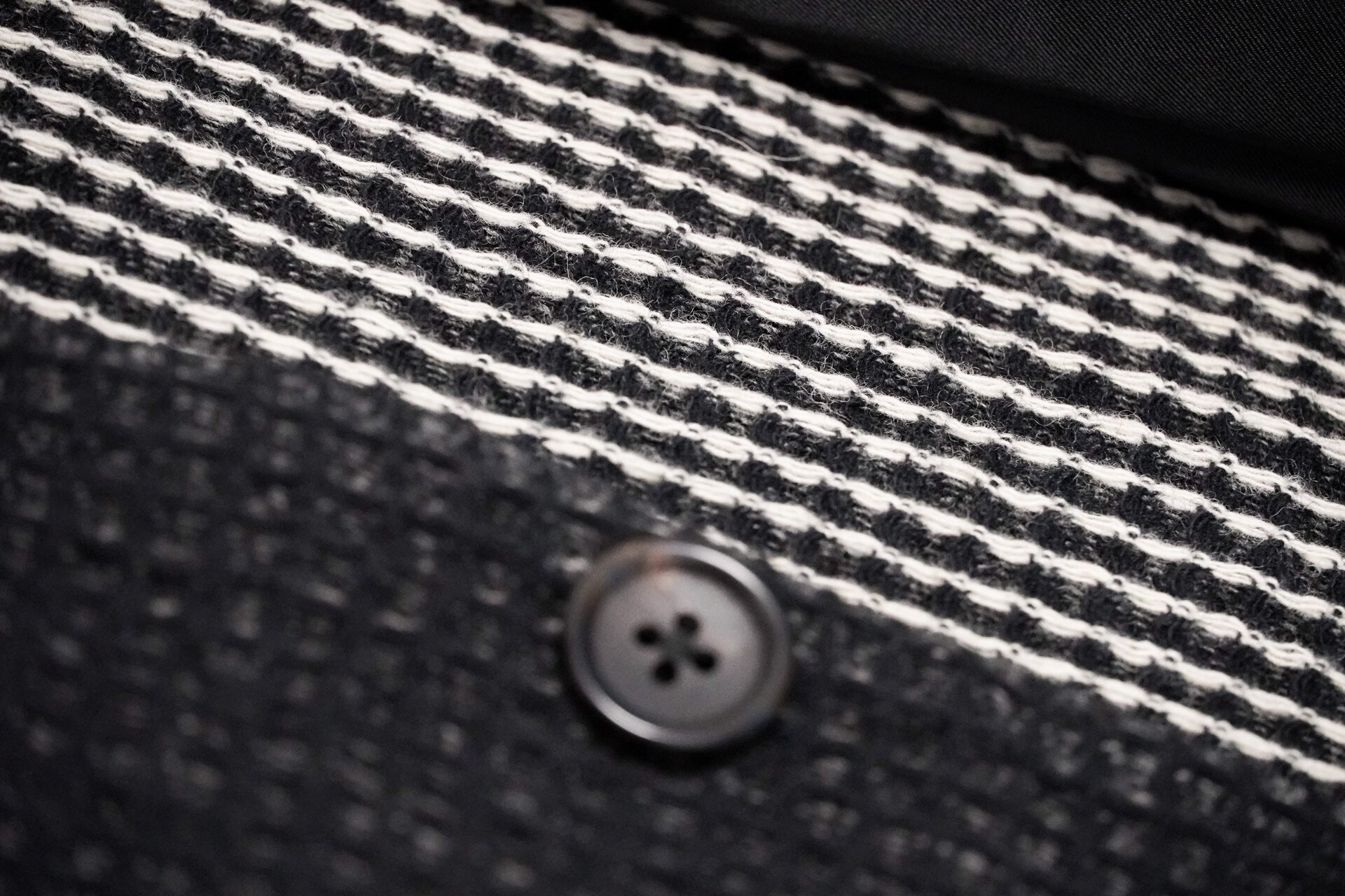 Yohji Yamamoto 1997AW Waffle-Knit Jacket — label