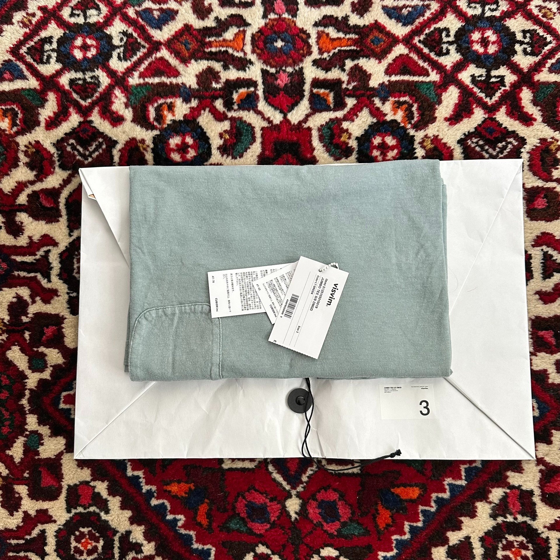 visvim 25SS JUMBO TEE S/S — detail