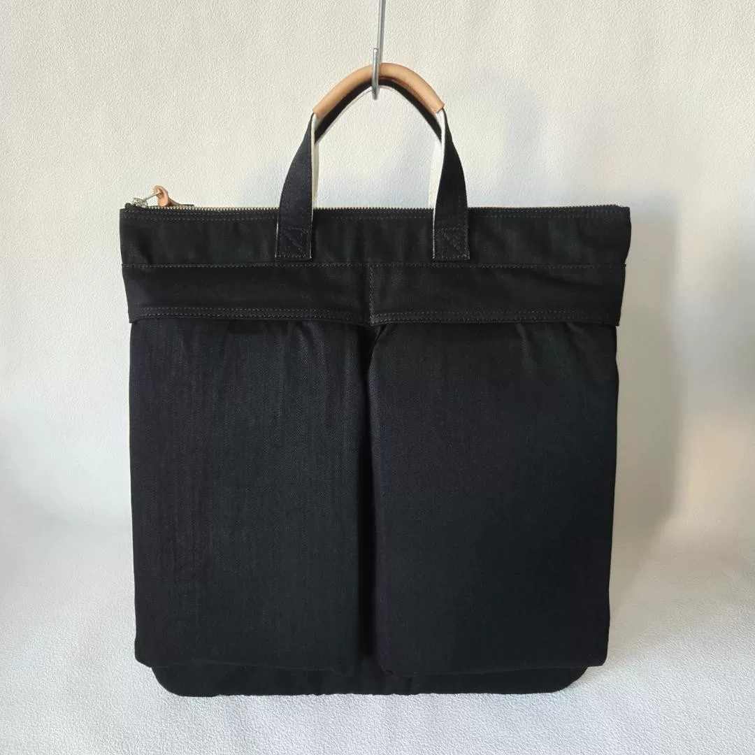 PORTER_NOIR 2WAY HELMET BAG — detail
