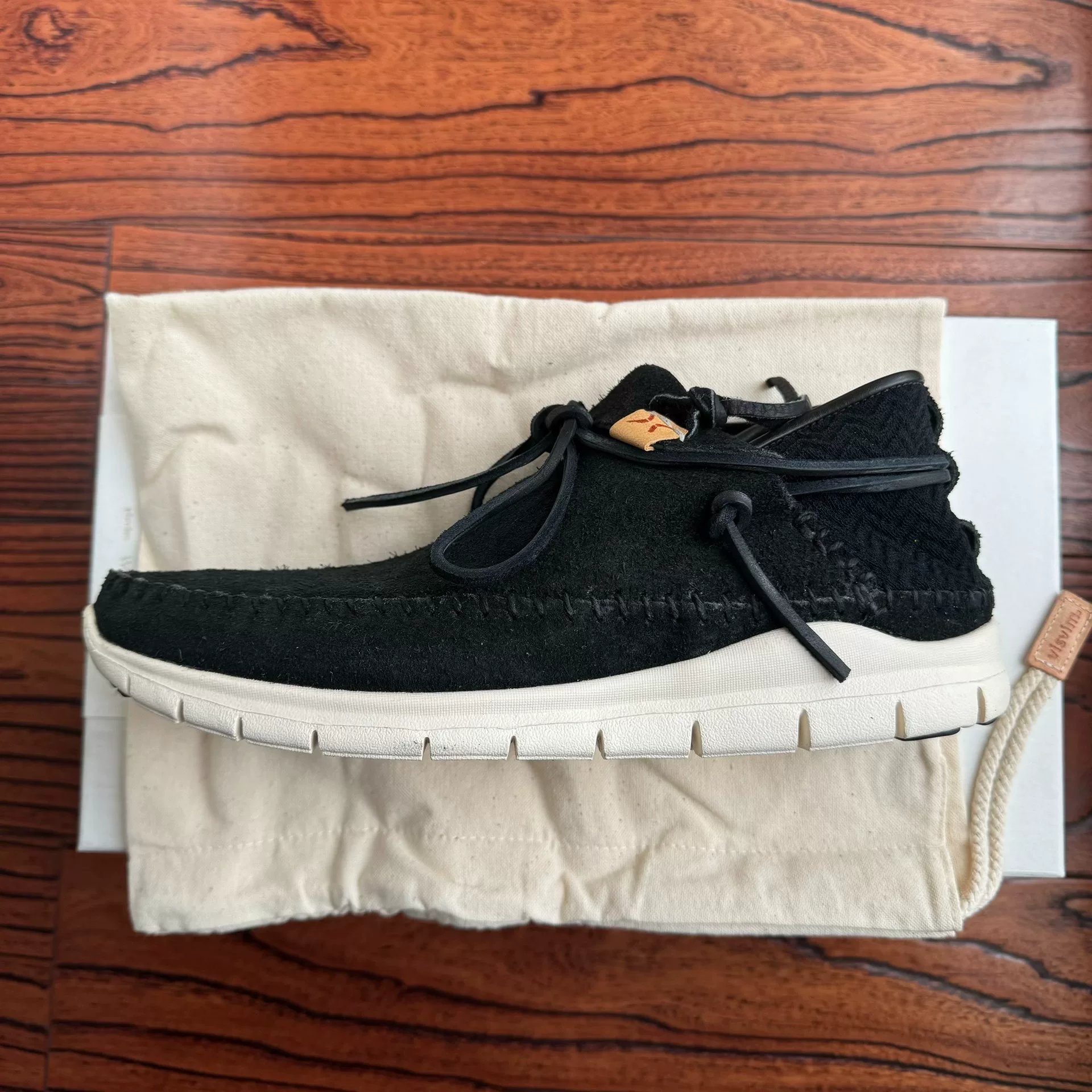 Visvim UTE MOC TRAINER FOLK — detail