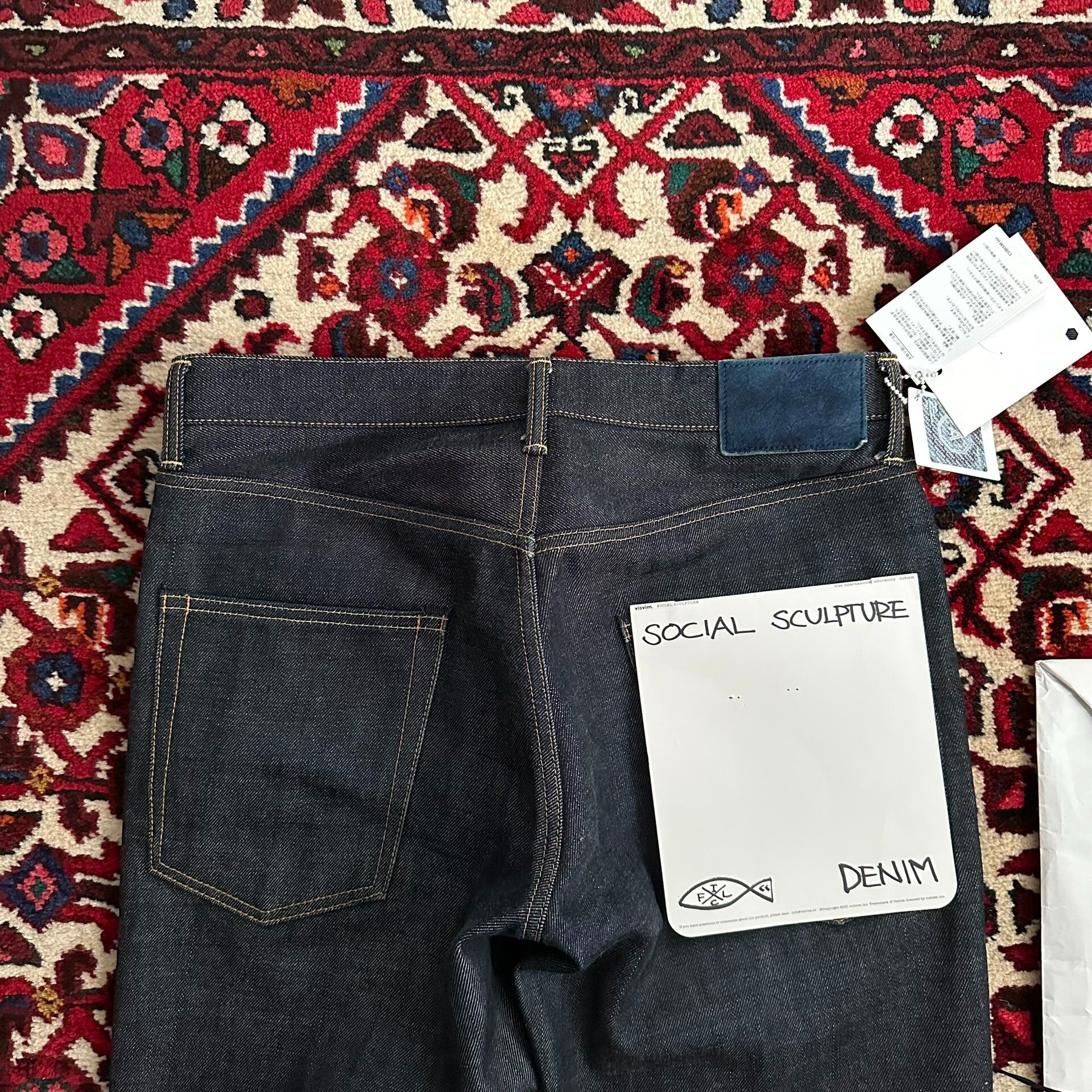 visvim 15ss 03r 03nw Jeans — back