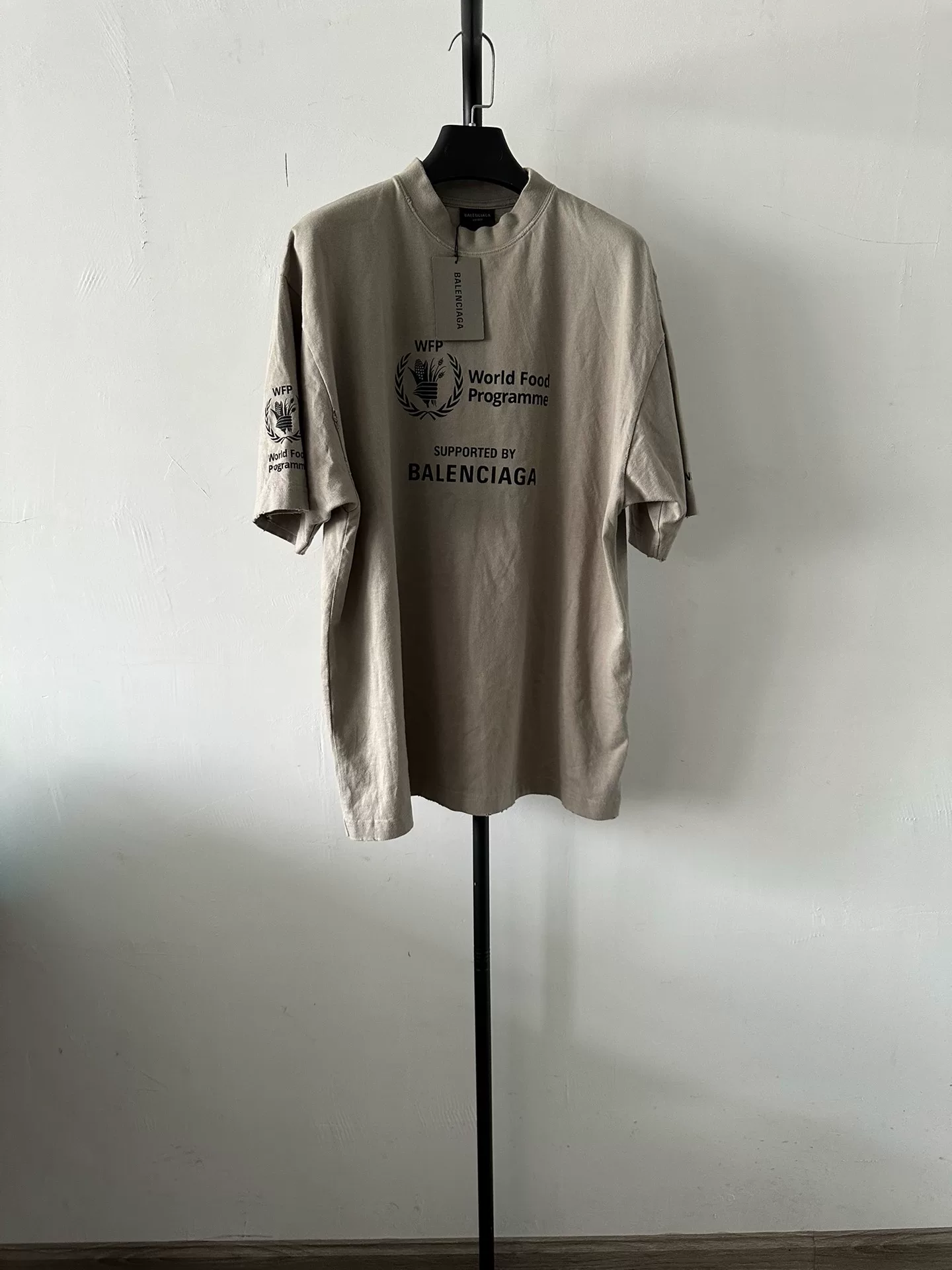 Balenciaga x WFP Logo Short-Sleeve T-Shirt