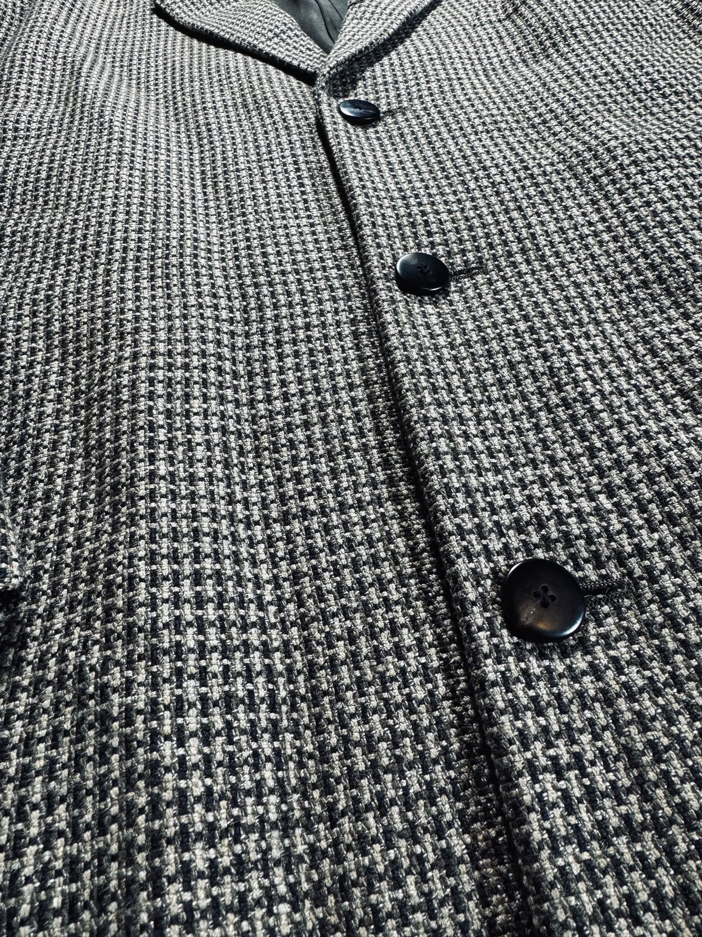 Visvim Hammons Tweed Coat 21AW — label