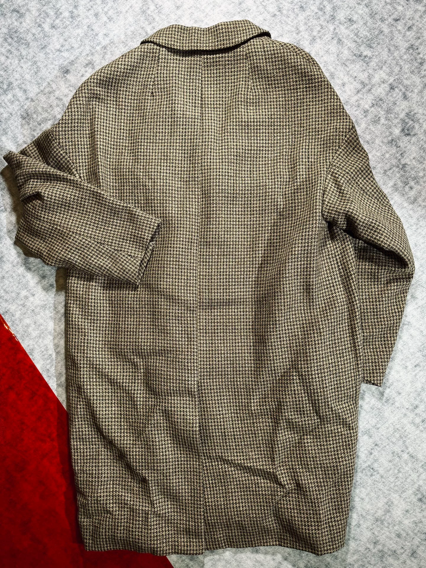 Visvim Hammons Tweed Coat 21AW — front