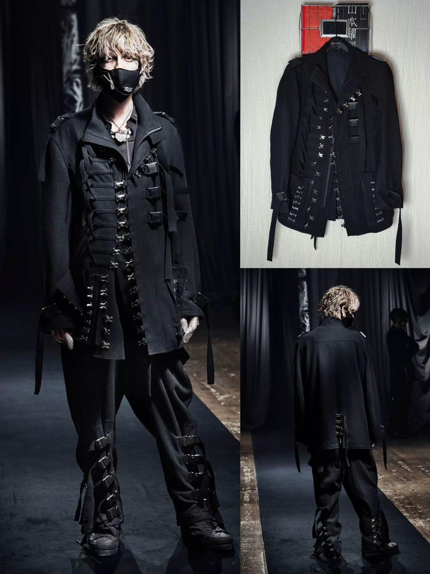 Yohji Yamamoto 21AW Asymmetric Jacket