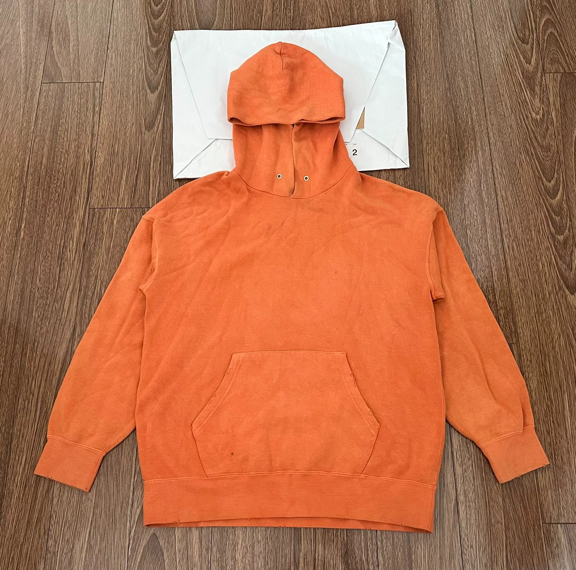 VISVIM JUMBO HOODIE P.O UNEVEN DYE