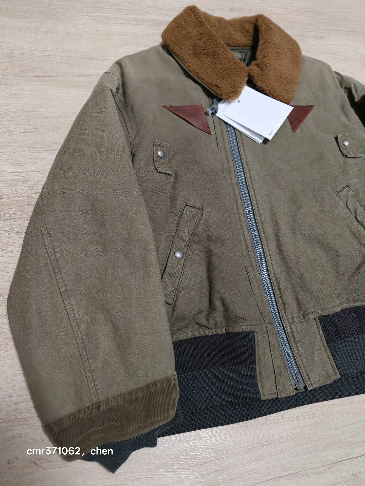 VISVIM 22AW MONROE Jacket — detail