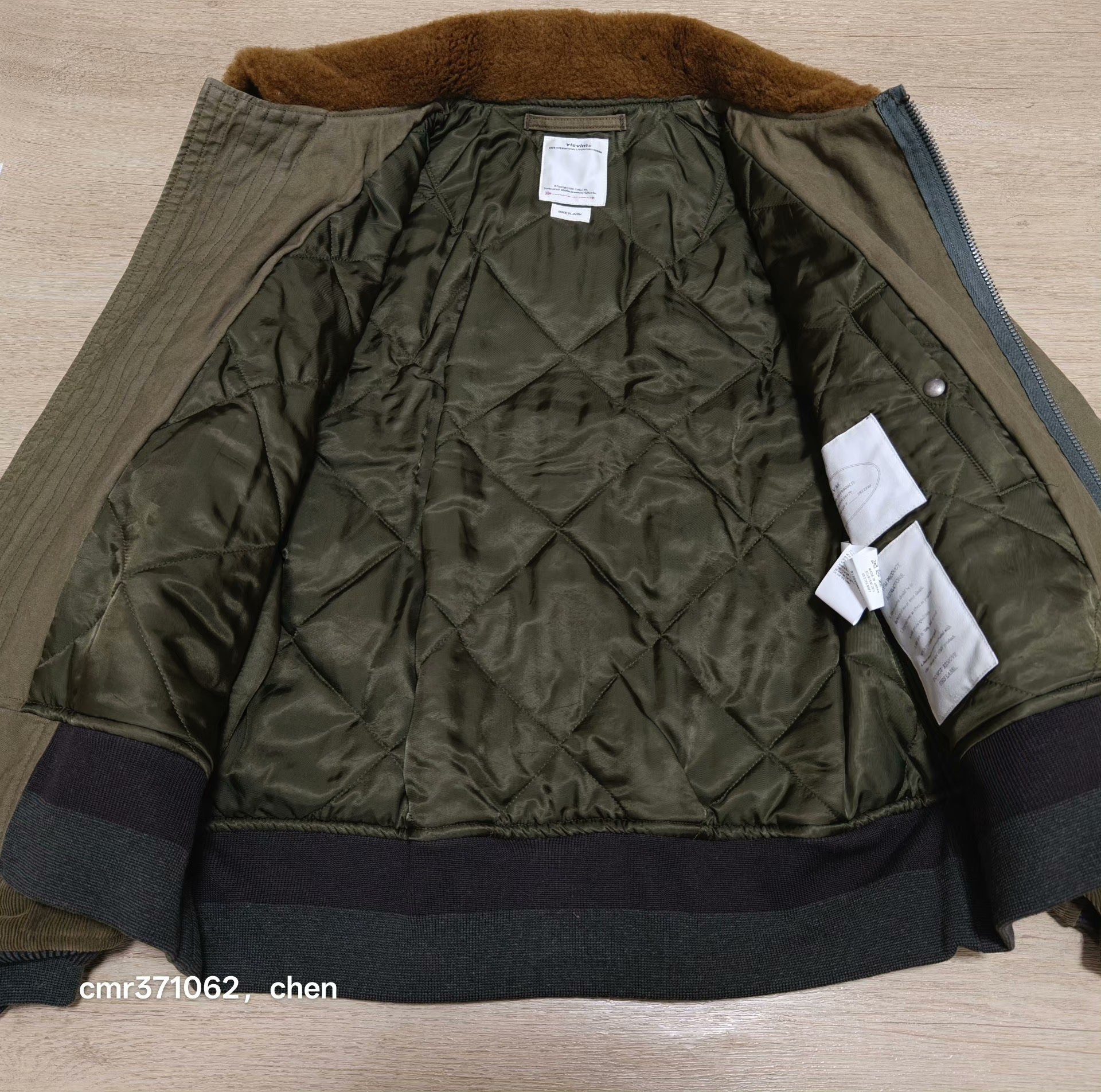 VISVIM 22AW MONROE Jacket — label