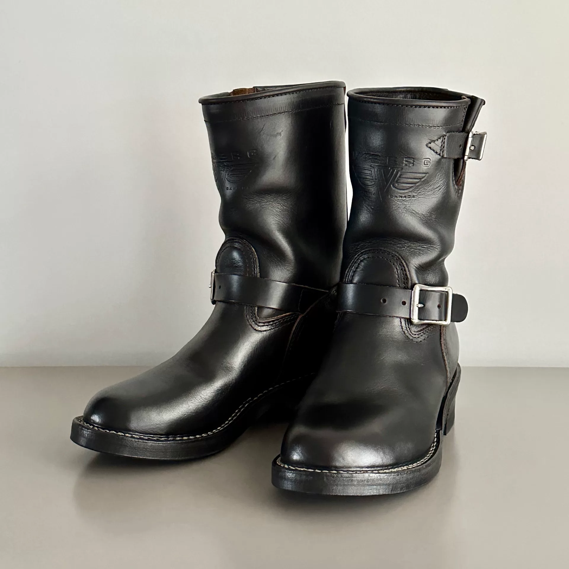 Viberg Horween CXL Engineer Boots