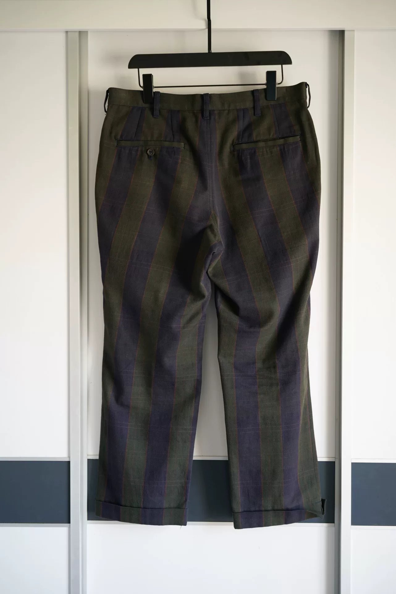 Yohji Yamamoto 2012 AW Check Wool Trousers — front