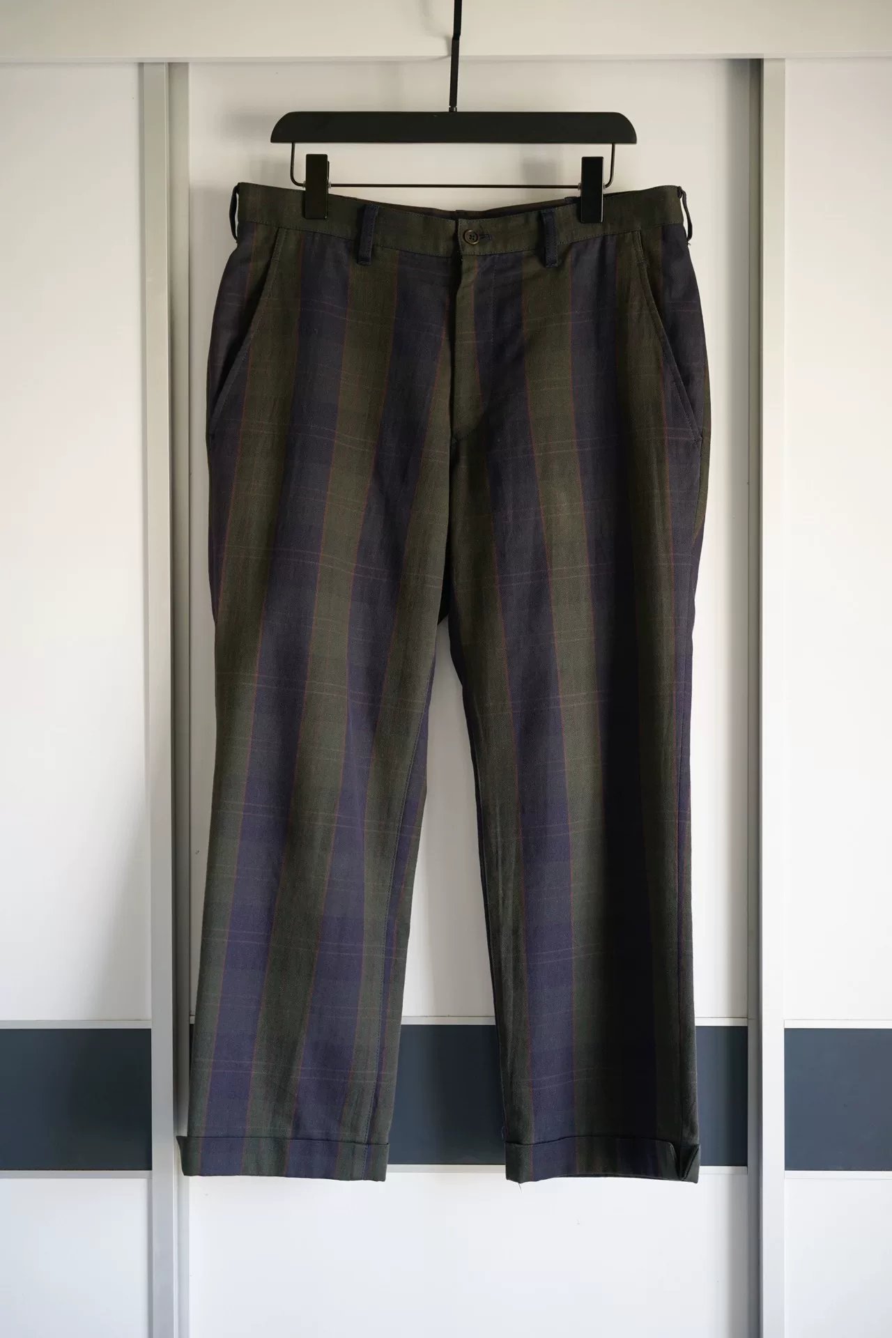 Yohji Yamamoto 2012 AW Check Wool Trousers