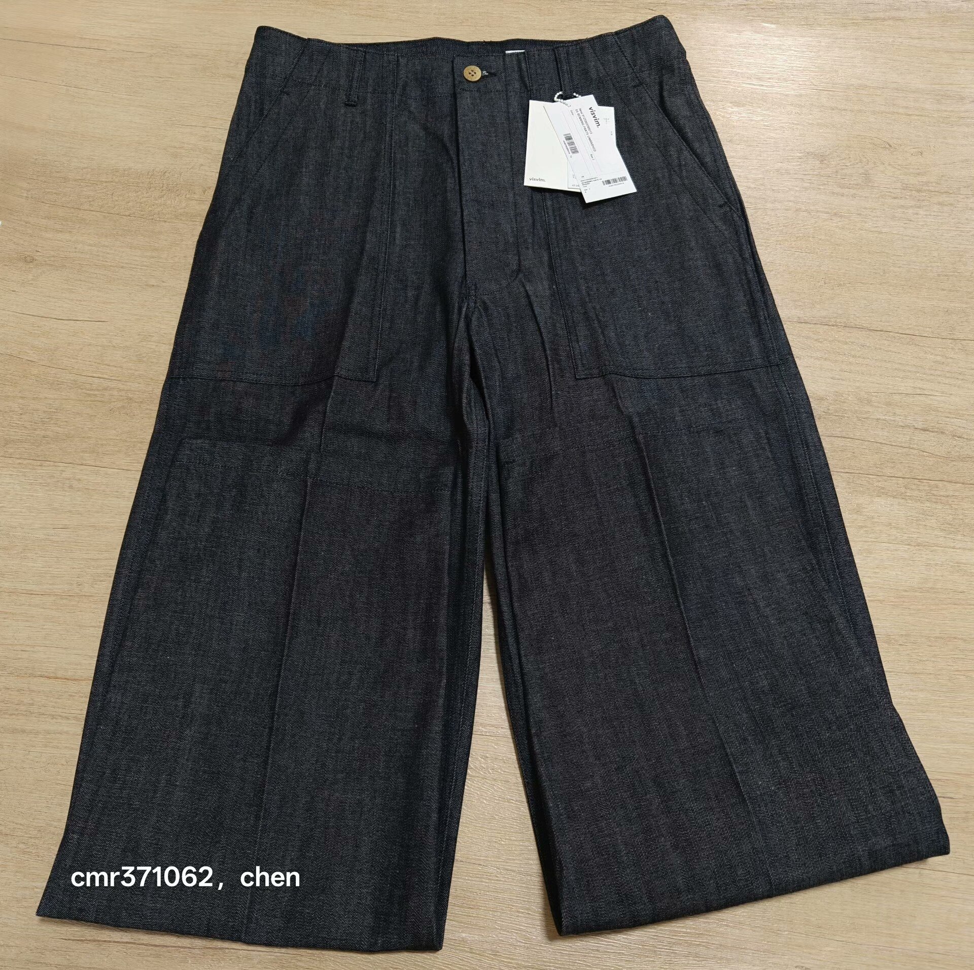 VISVIM 25AW SS BENNING PANTS UNWASHED — back