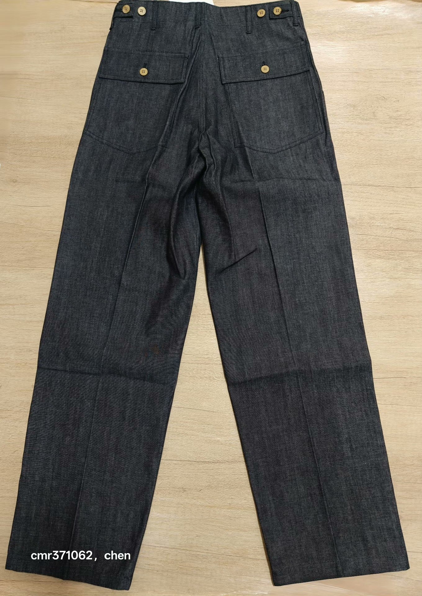 VISVIM 25AW SS BENNING PANTS UNWASHED — label