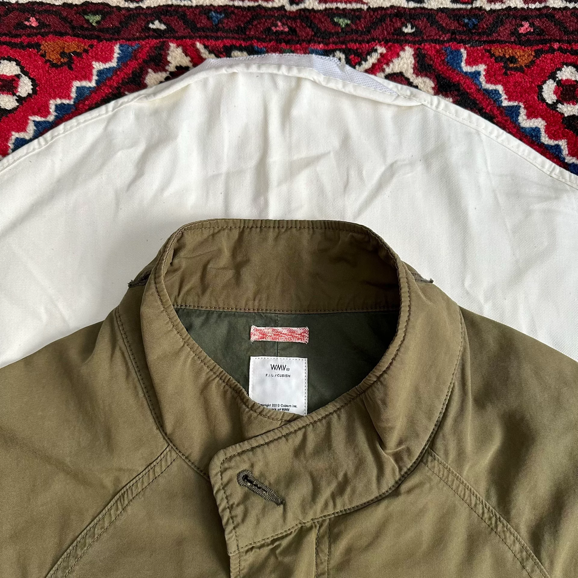 visvim 19AW WMV Six Five Parka — detail