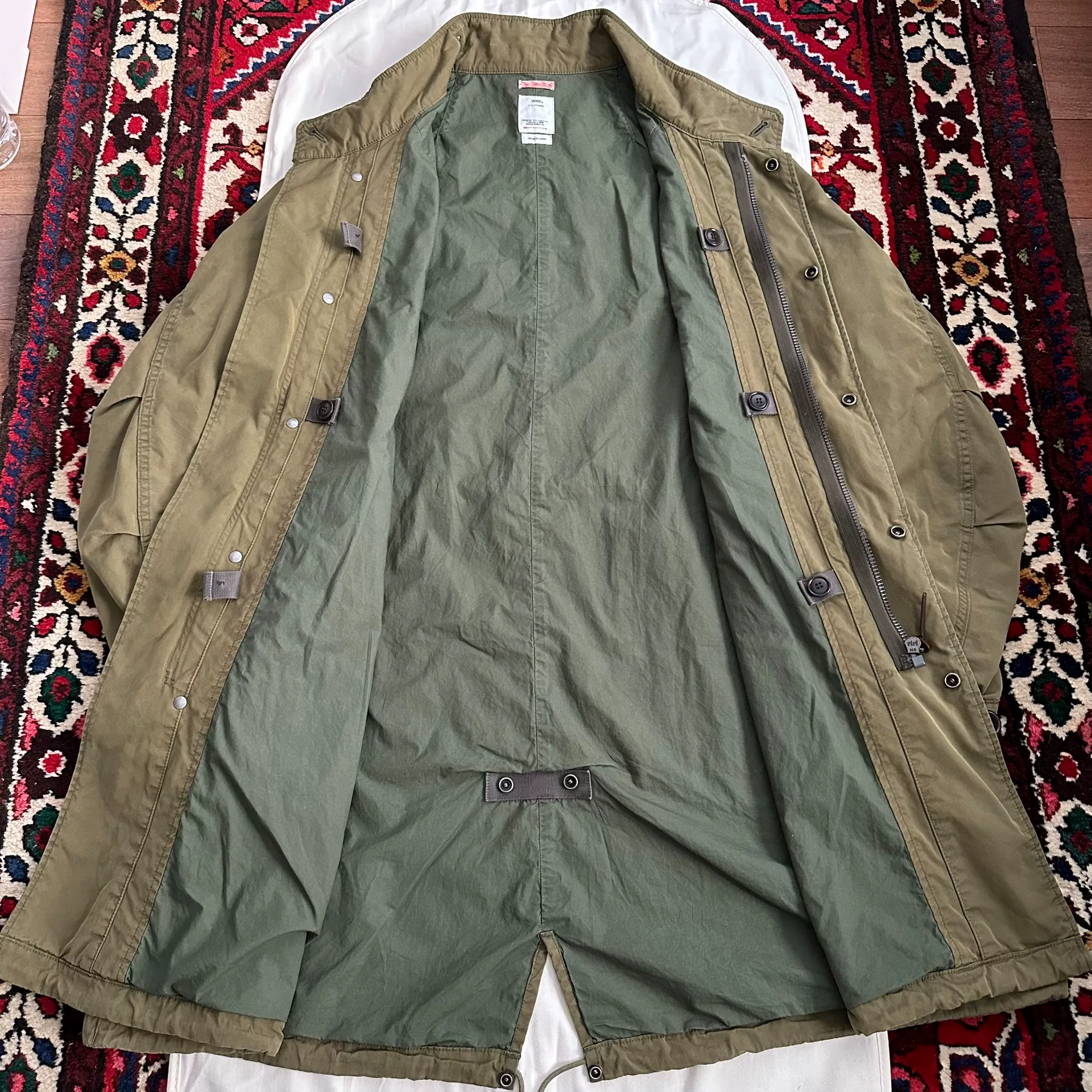 visvim 19AW WMV Six Five Parka — front