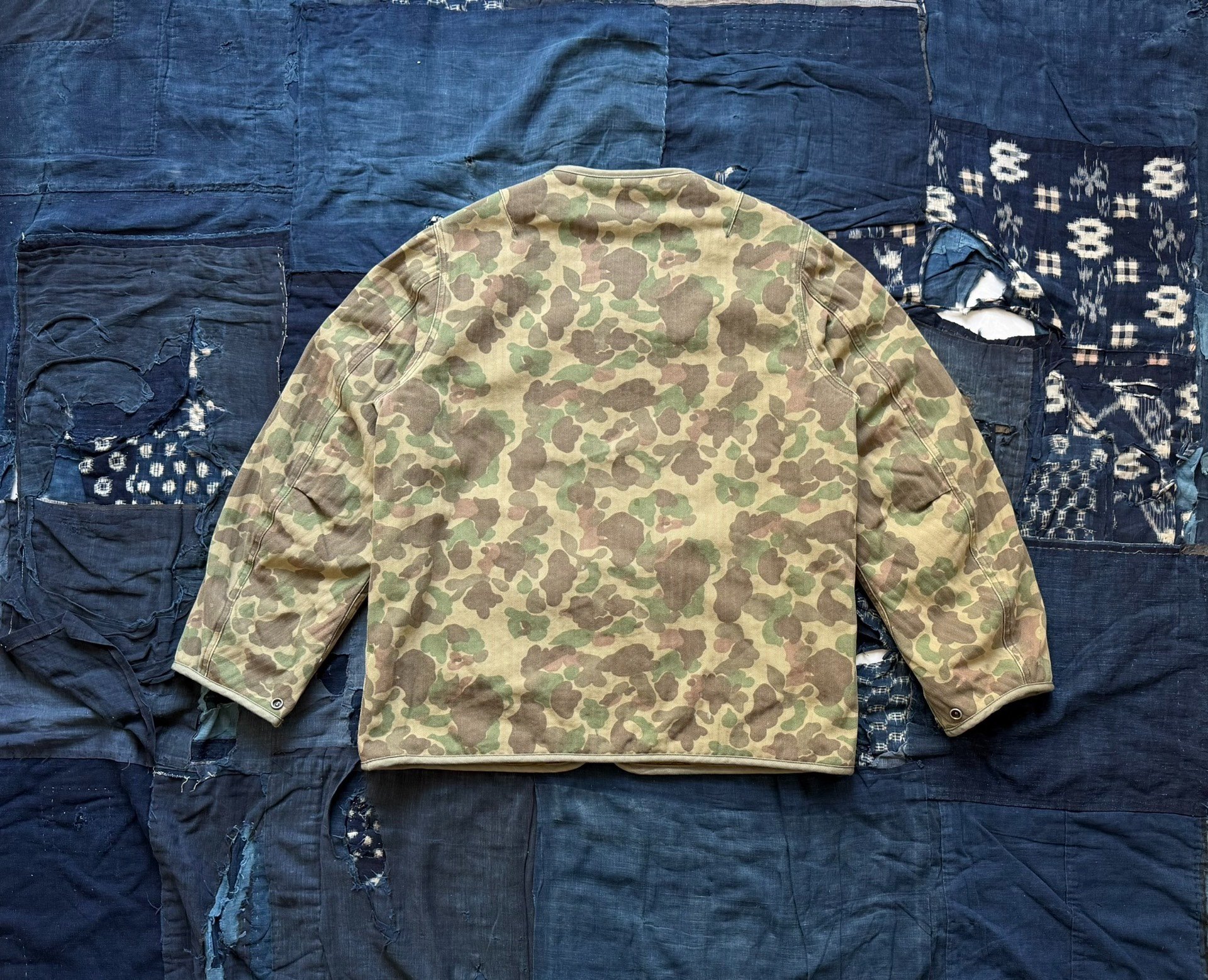 VISVIM 18AW IRIS LINER JKT CAMO — detail