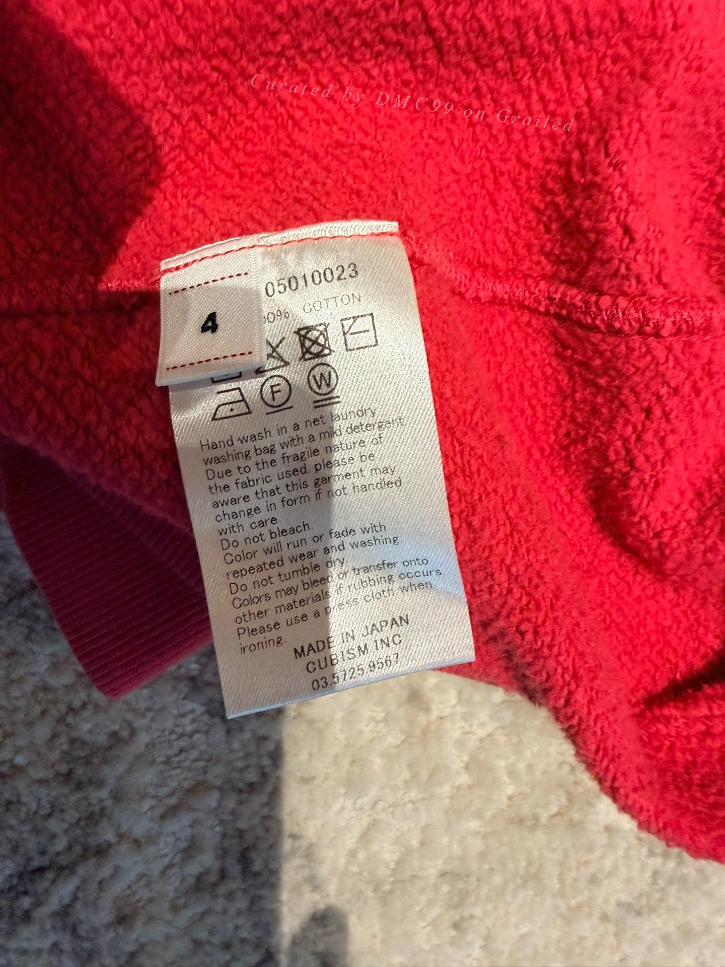 visvim 26ss Jumbo SB L/S Sweatshirt — front