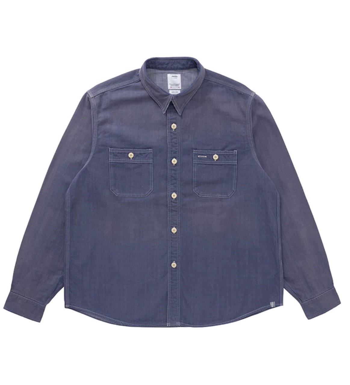 VISVIM 26SS LARRIKAN L/S CRASH — front