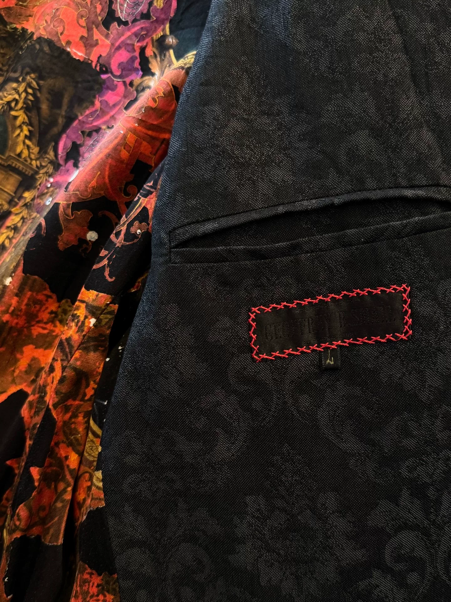 Geoffrey B Anton von Wener Blazer — back