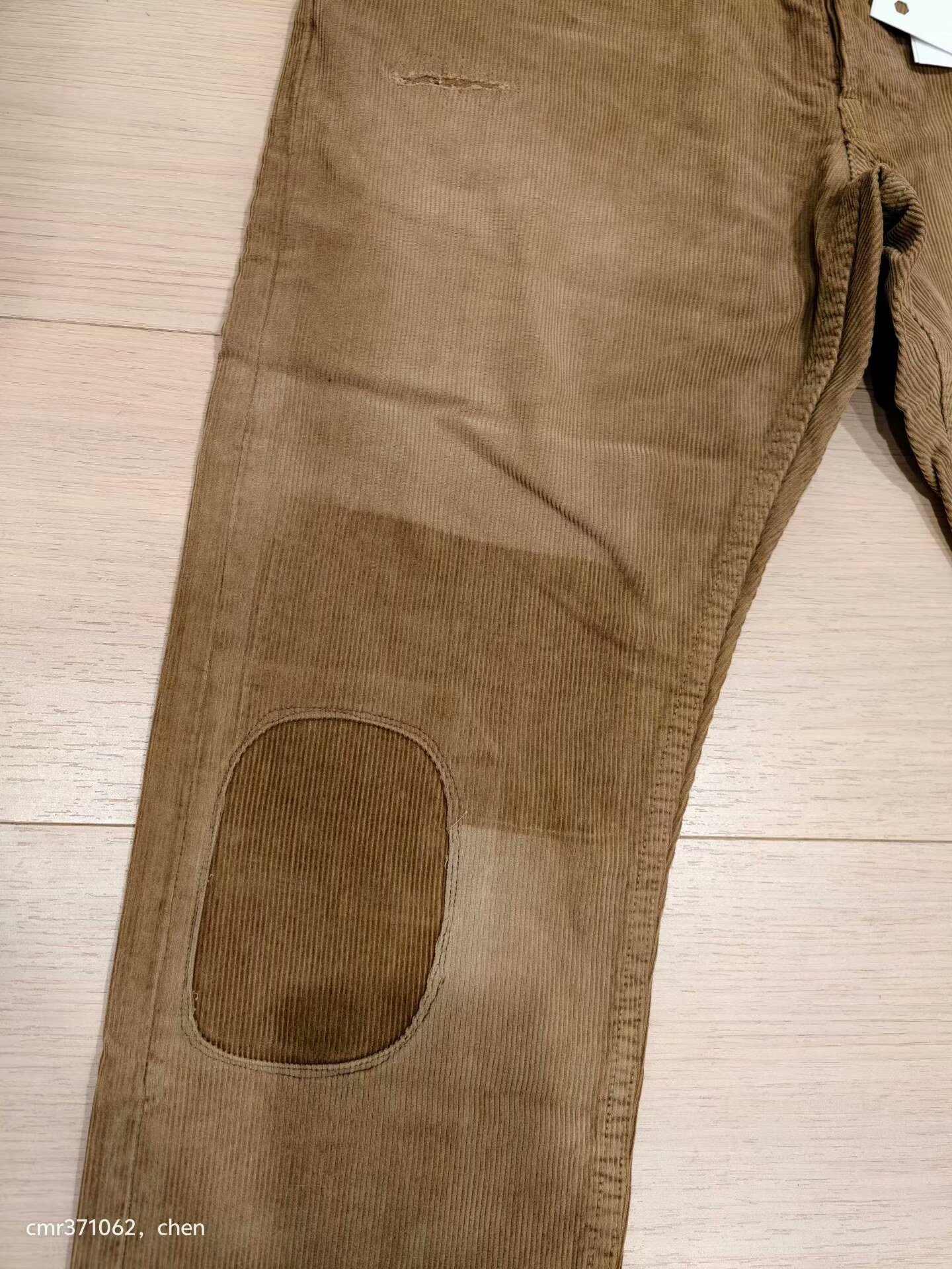 VISVIM 20AW FLUXUS 10 Cords — detail