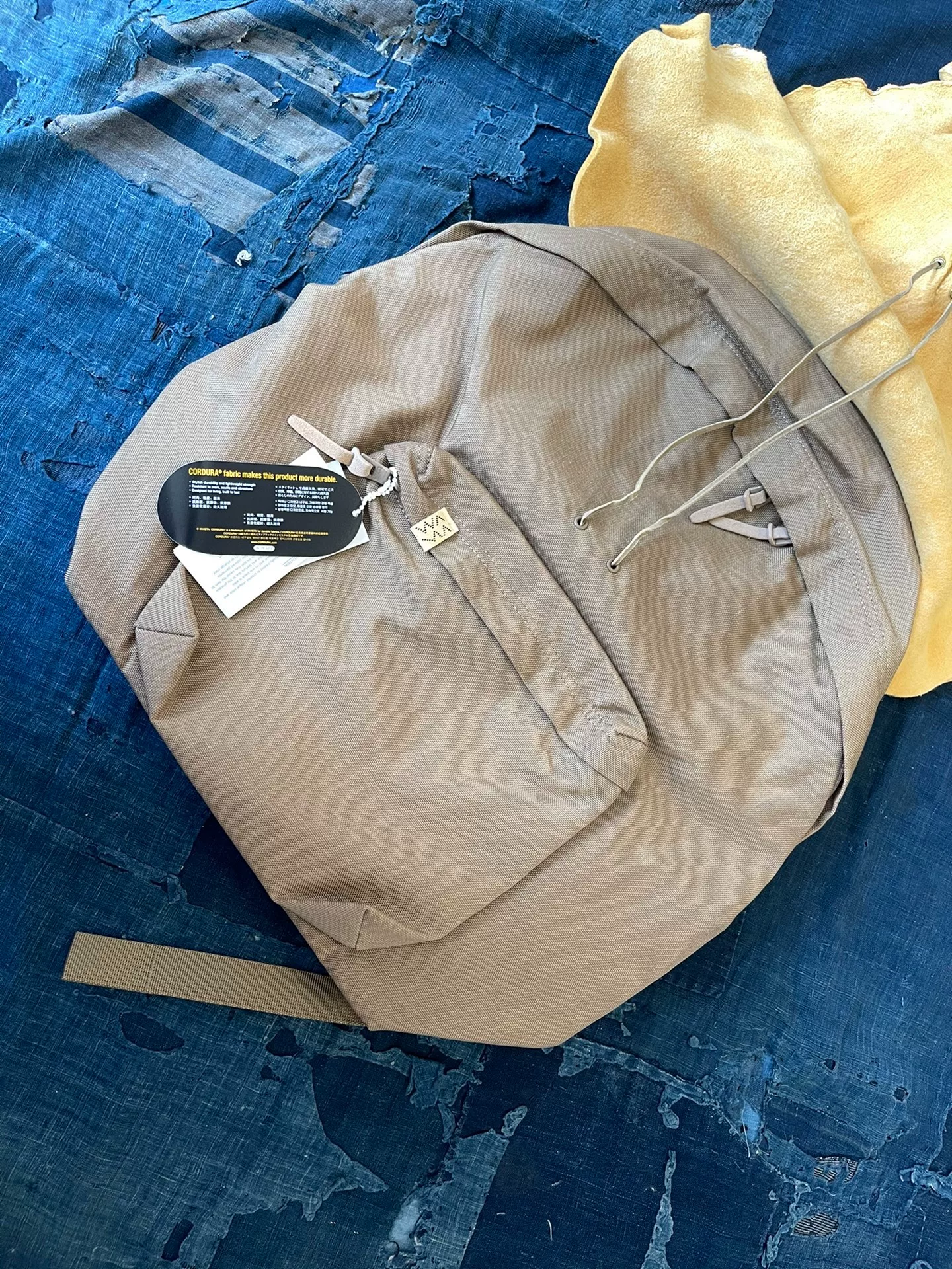 VISVIM U.T. RUCKSACK 22L — label