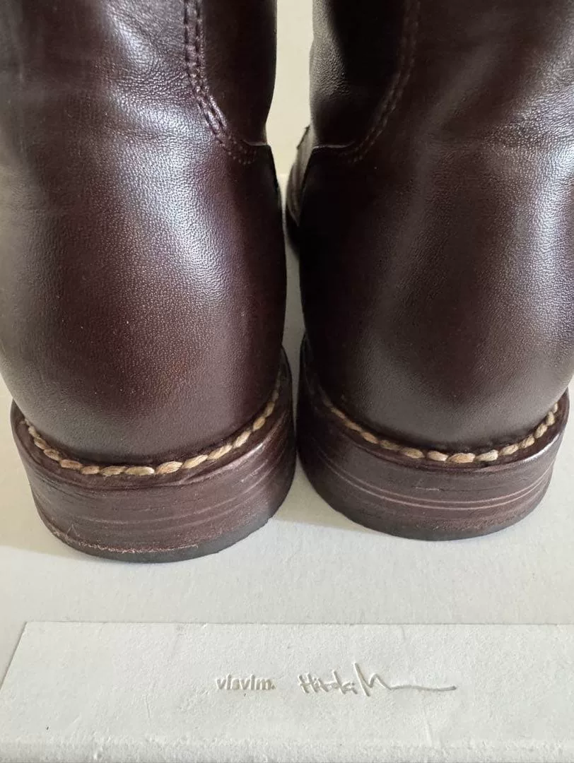 24SS Brigadier Dark Brown Boots — front