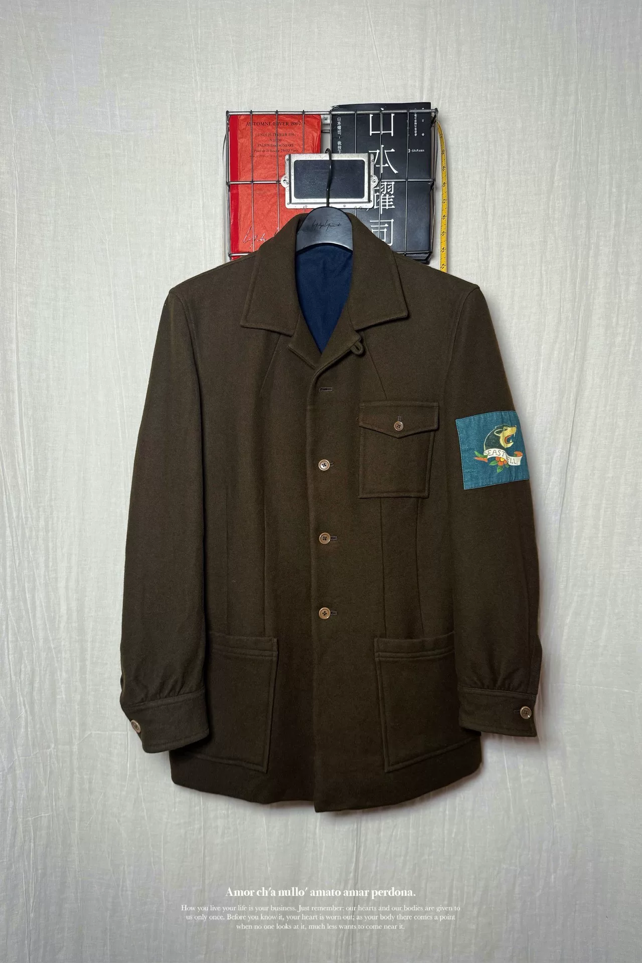 Yohji Yamamoto 03AW Military Jacket — front