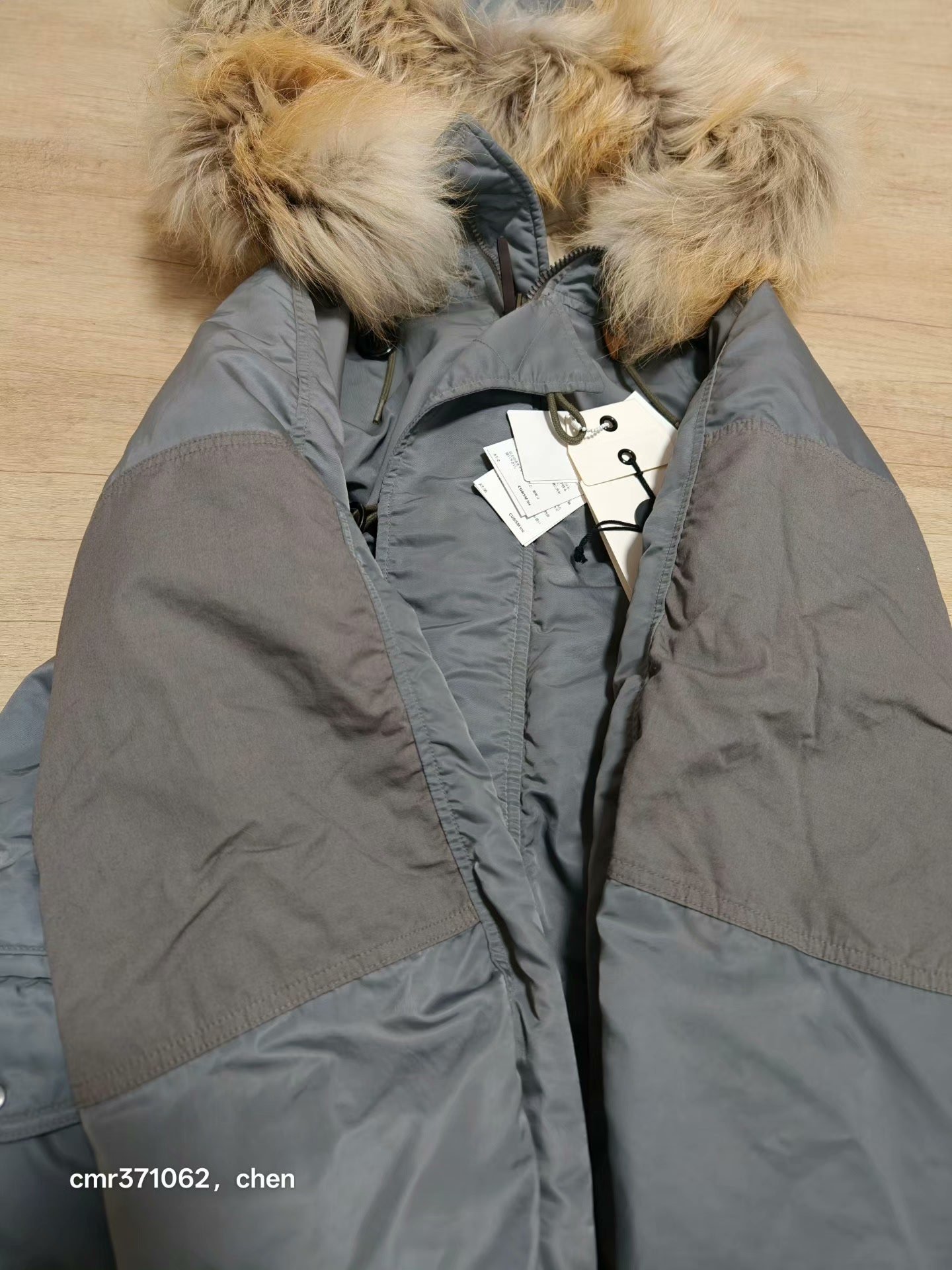 visvim 18AW Valdez Wool Pile Coat — front