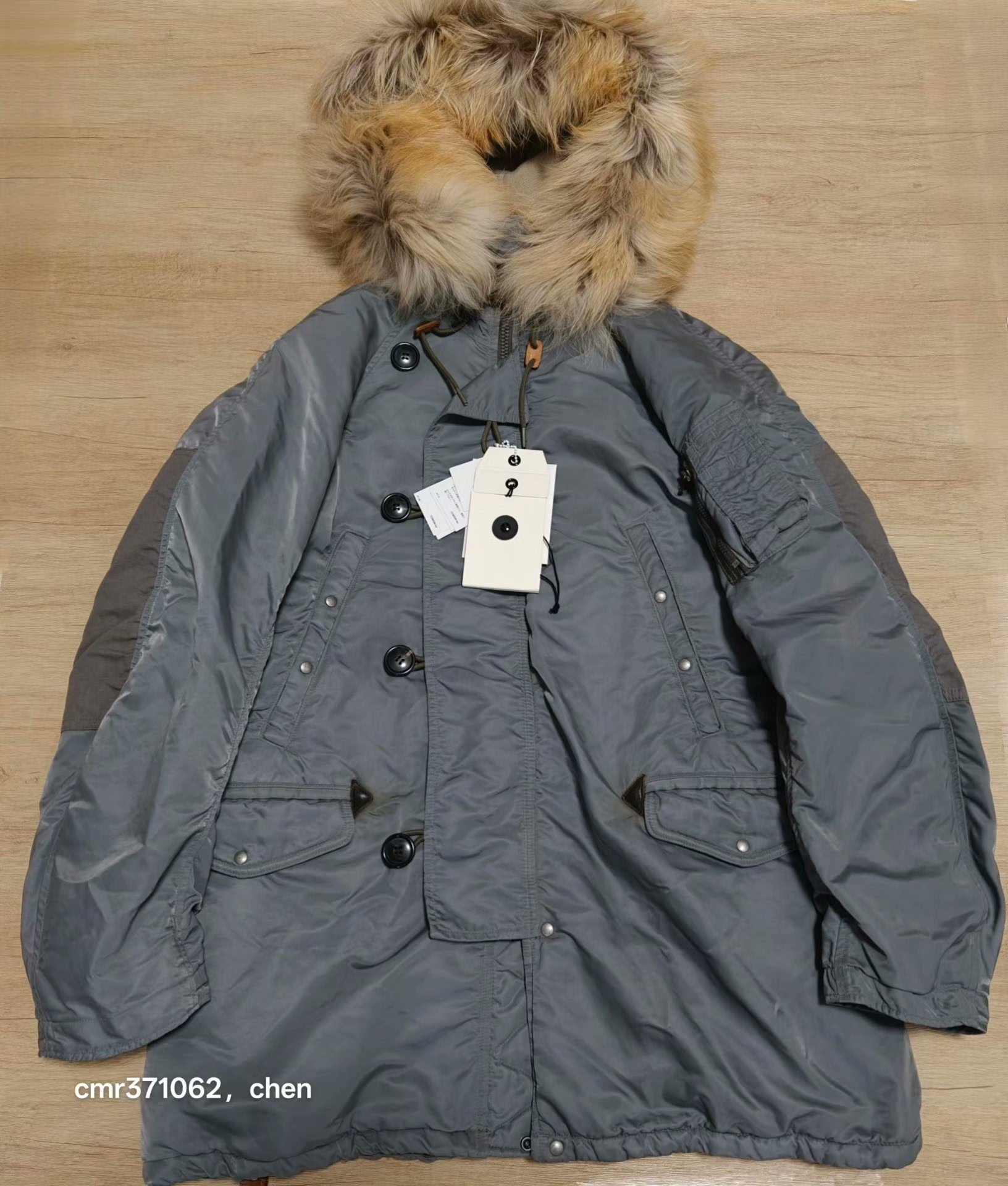 visvim 18AW Valdez Wool Pile Coat