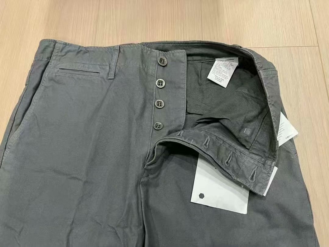 VISVIM 22SS CHINO HW TAPER PANTS — back