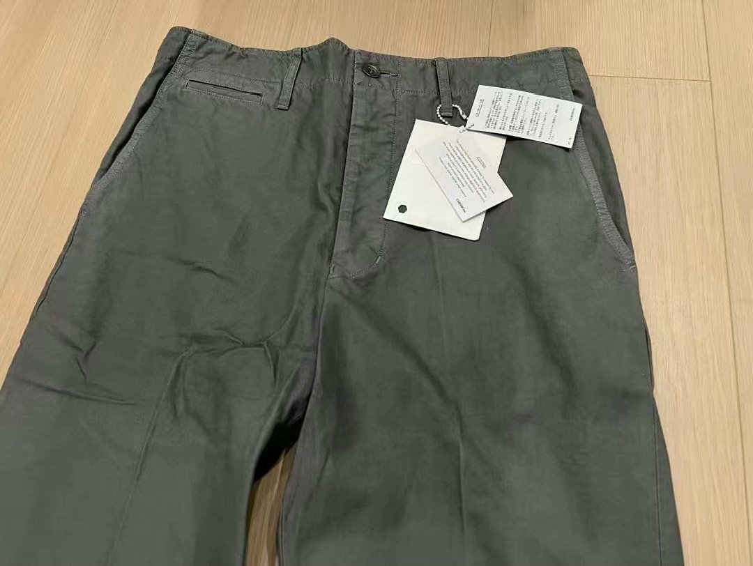 VISVIM 22SS CHINO HW TAPER PANTS — front