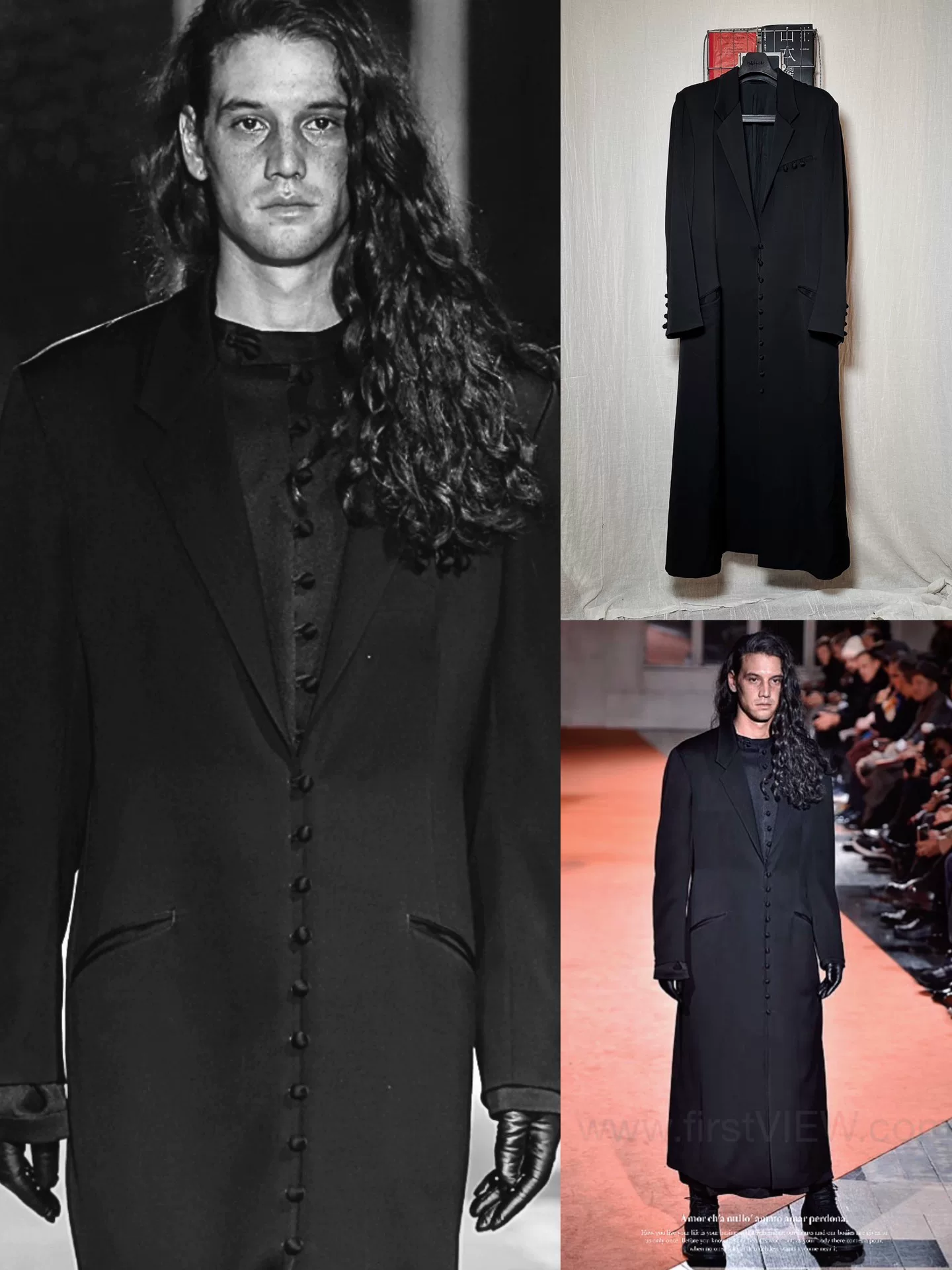 Yohji Yamamoto 18AW Monk Long Coat