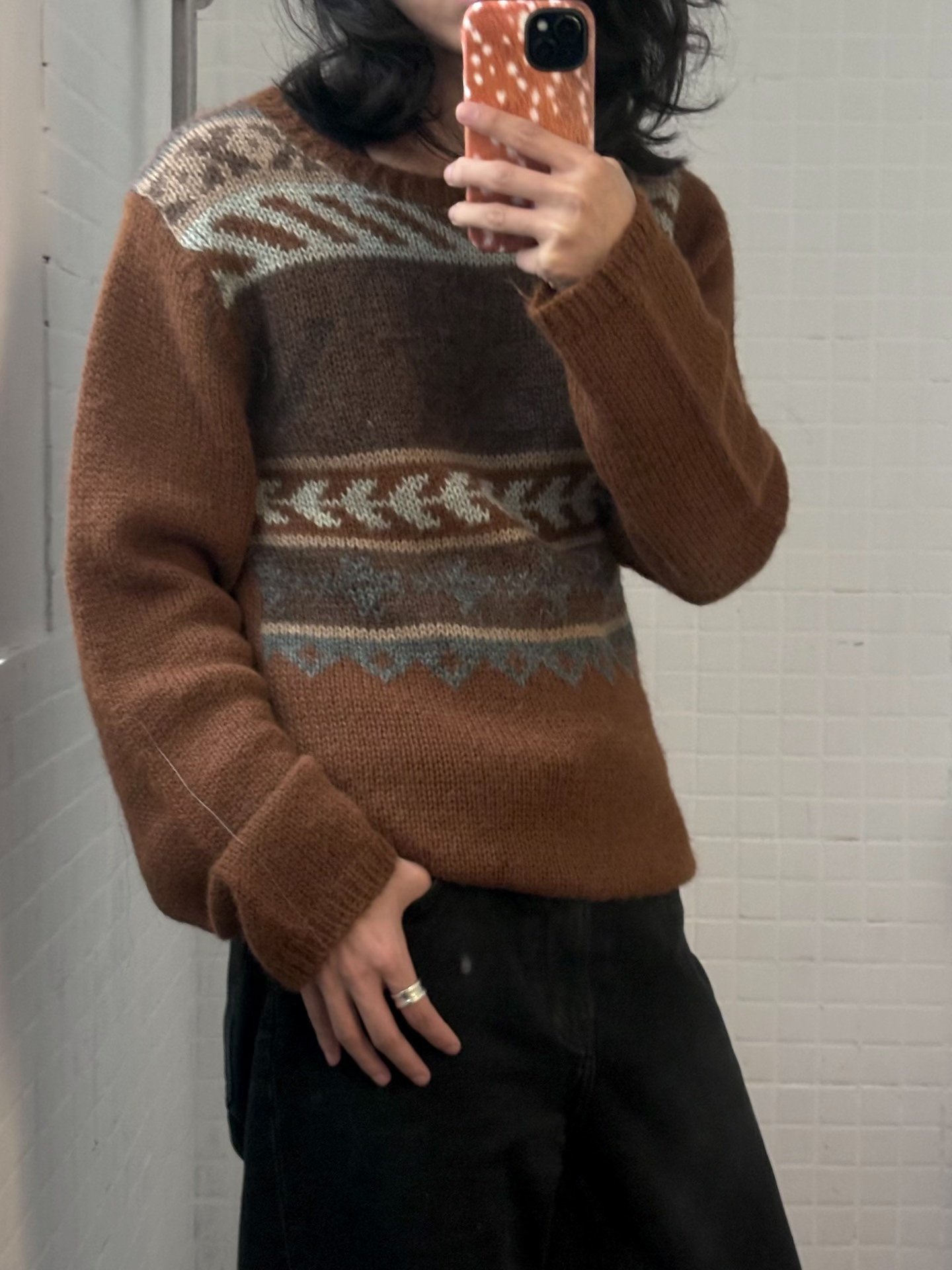 Comme Des Garcons AW1995 Sleep Sweater — front