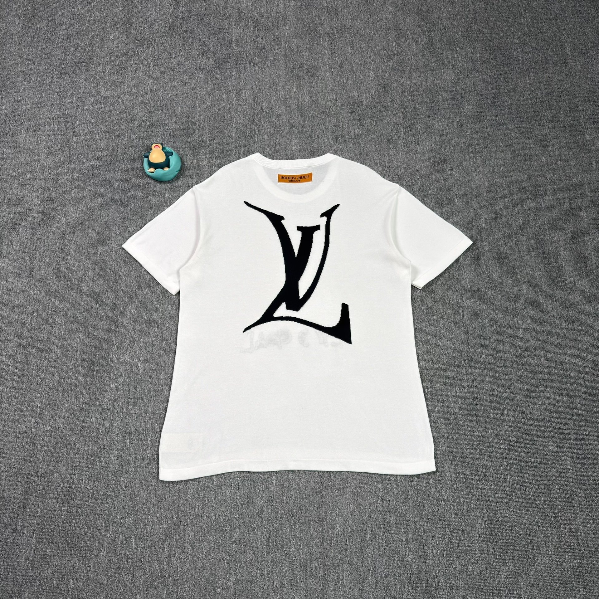 Louis Vuitton White 'END GOAL' T-Shirt — front