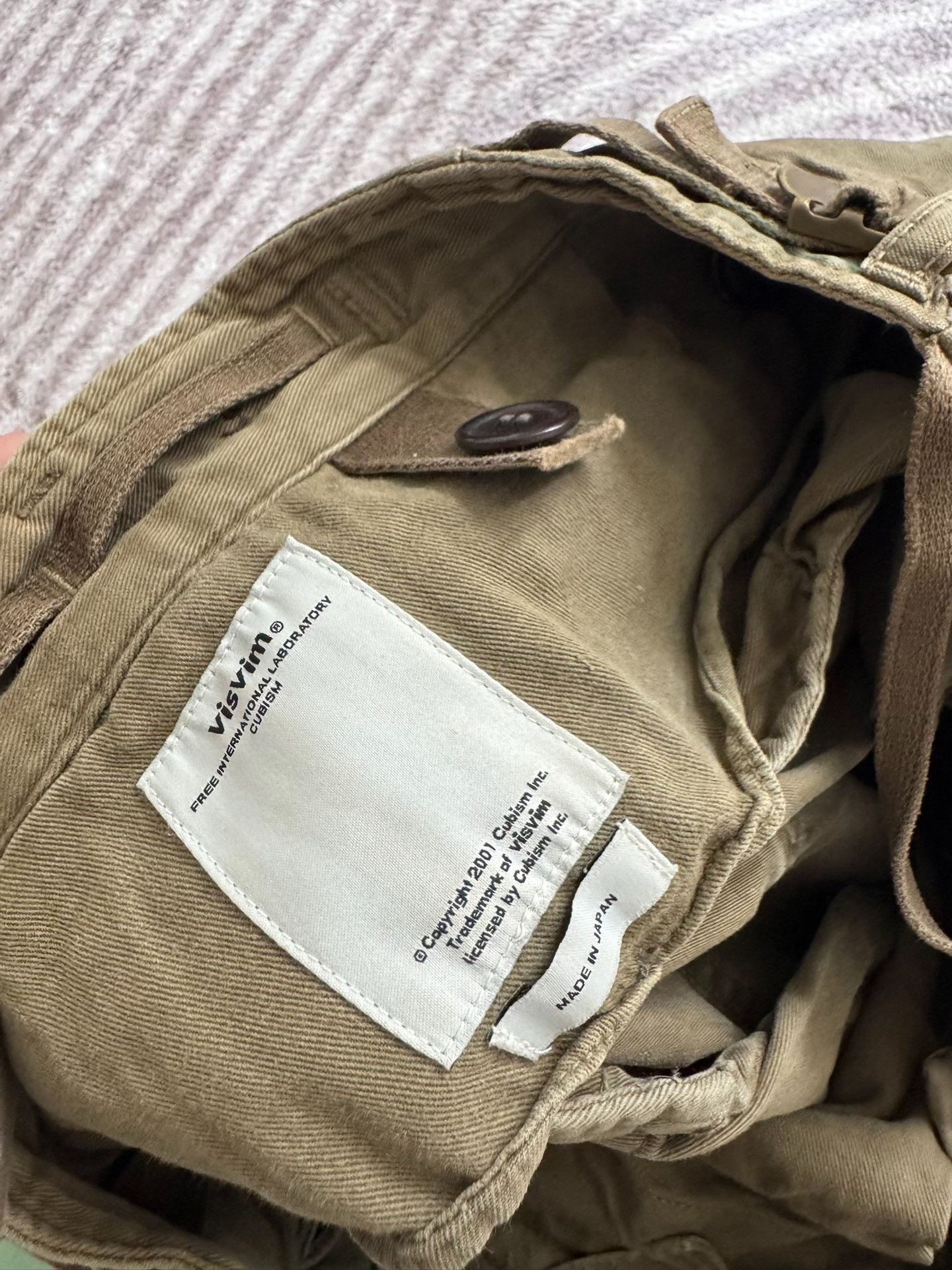 VISVIM 15AW EIGER SANCTION PANTS — detail