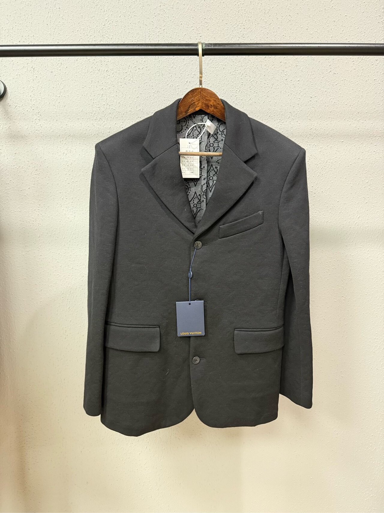 Louis Vuitton x NBA Gray Suit