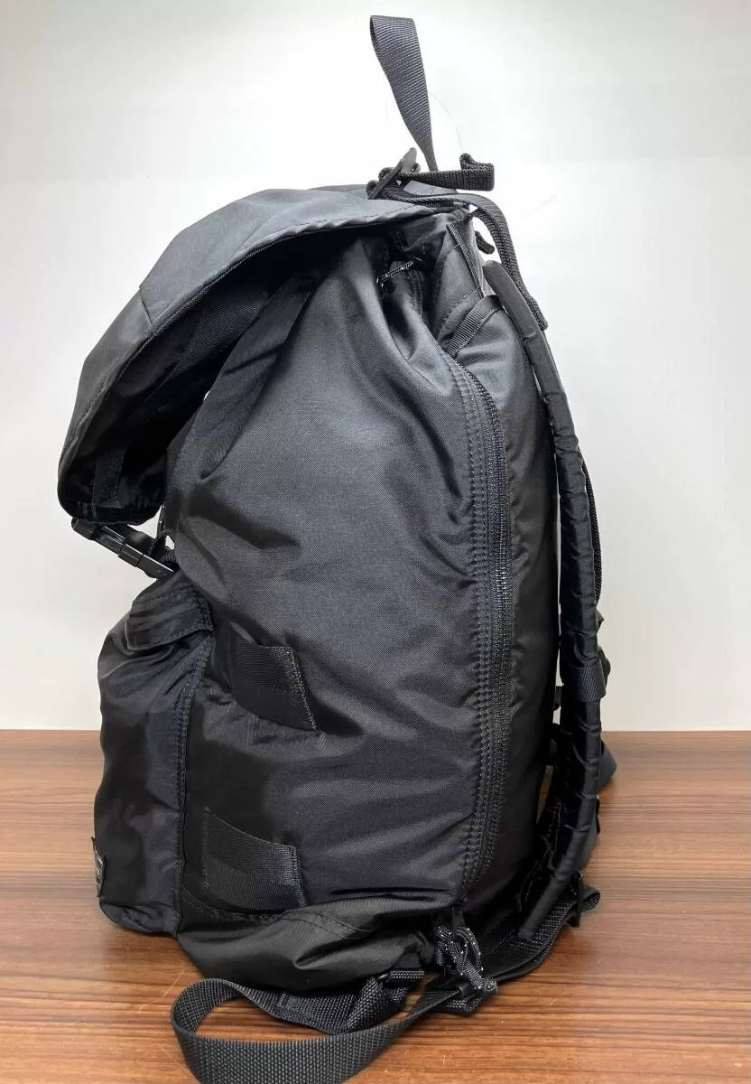 PORTER Force Men's Black Backpack — detail