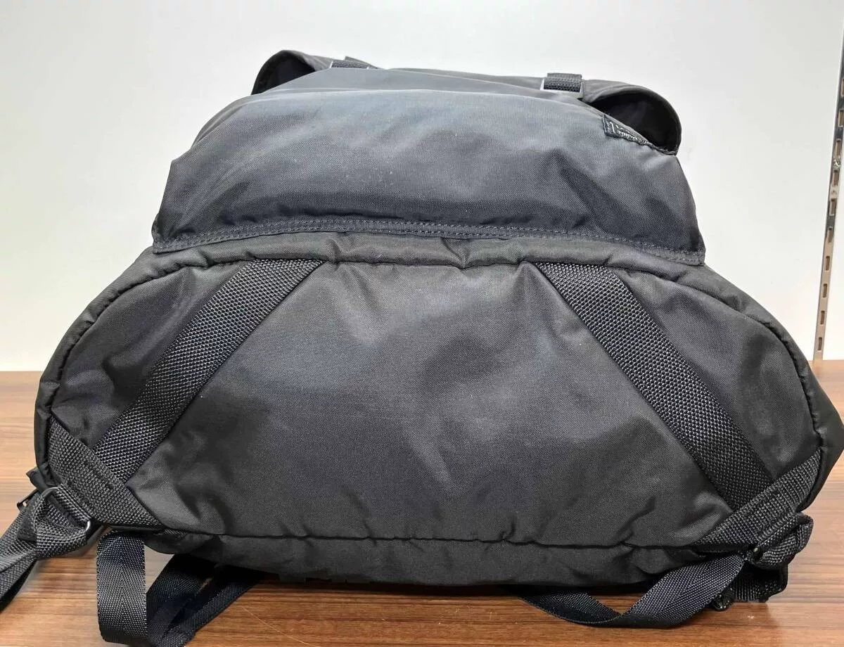 PORTER Force Men's Black Backpack — label