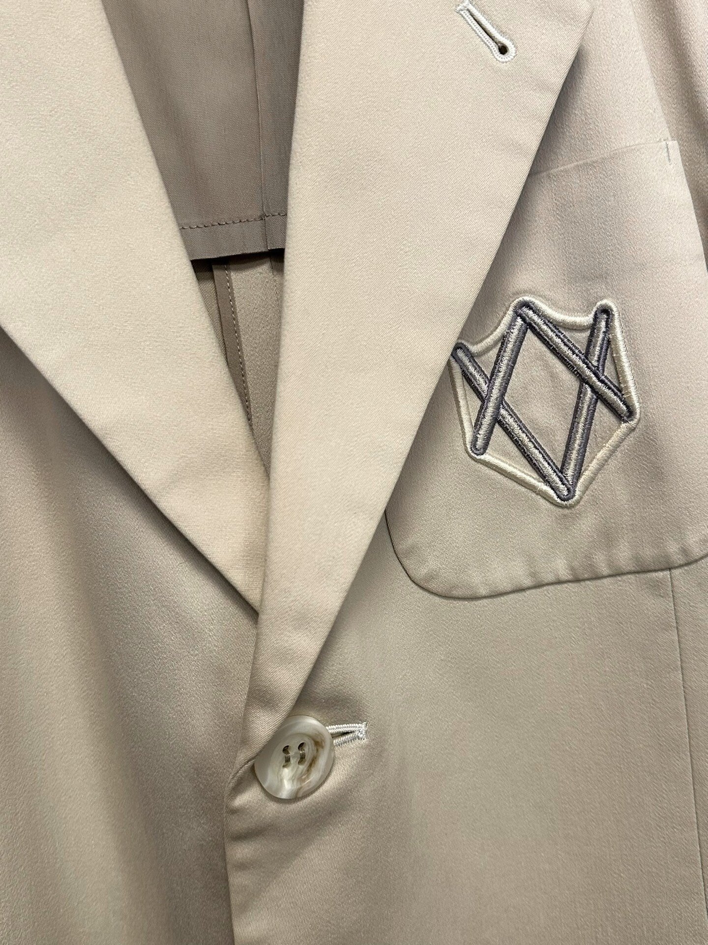 Yohji Yamamoto 2003 SS Silk Runway Coat — back