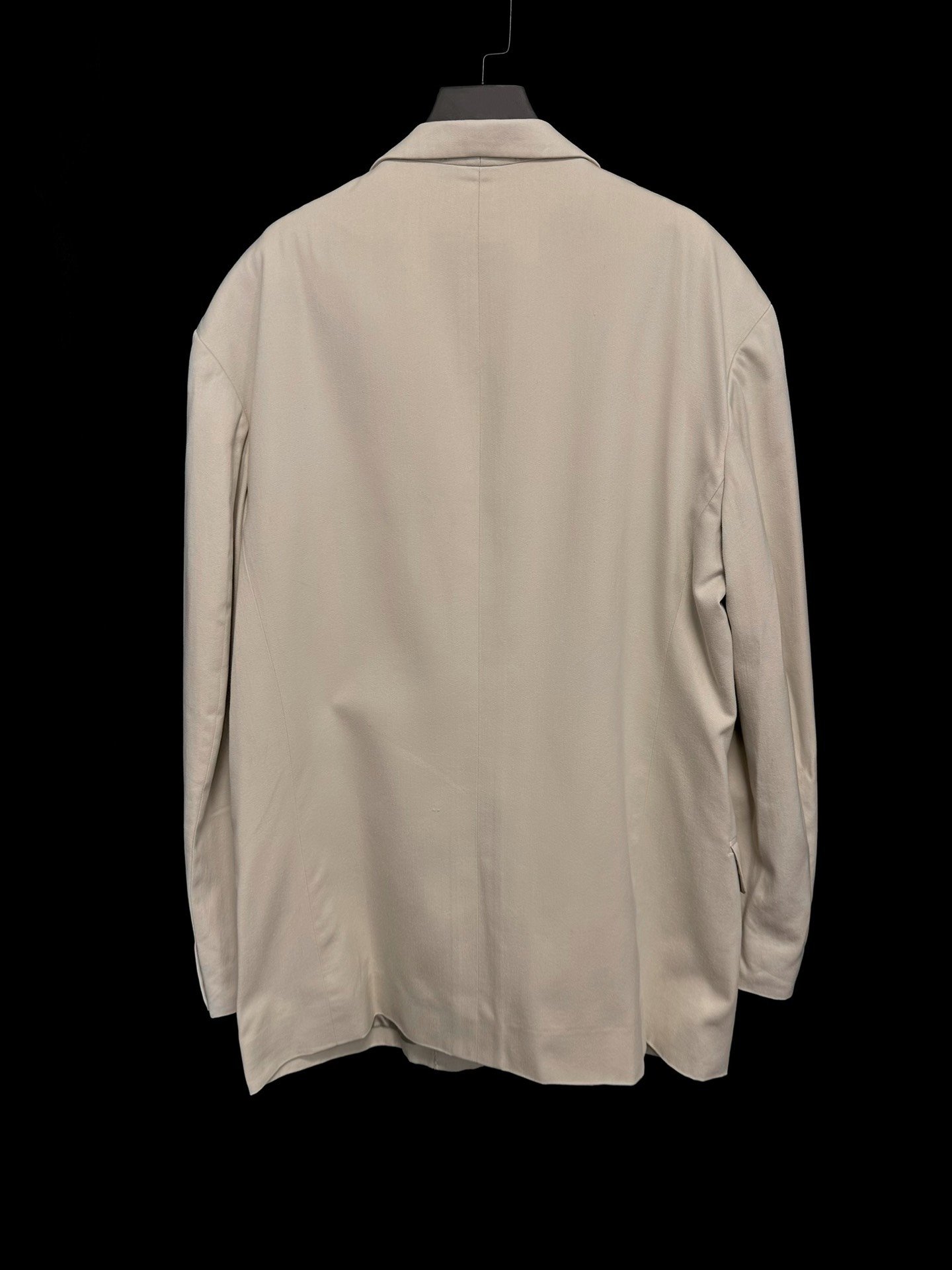 Yohji Yamamoto 2003 SS Silk Runway Coat — front