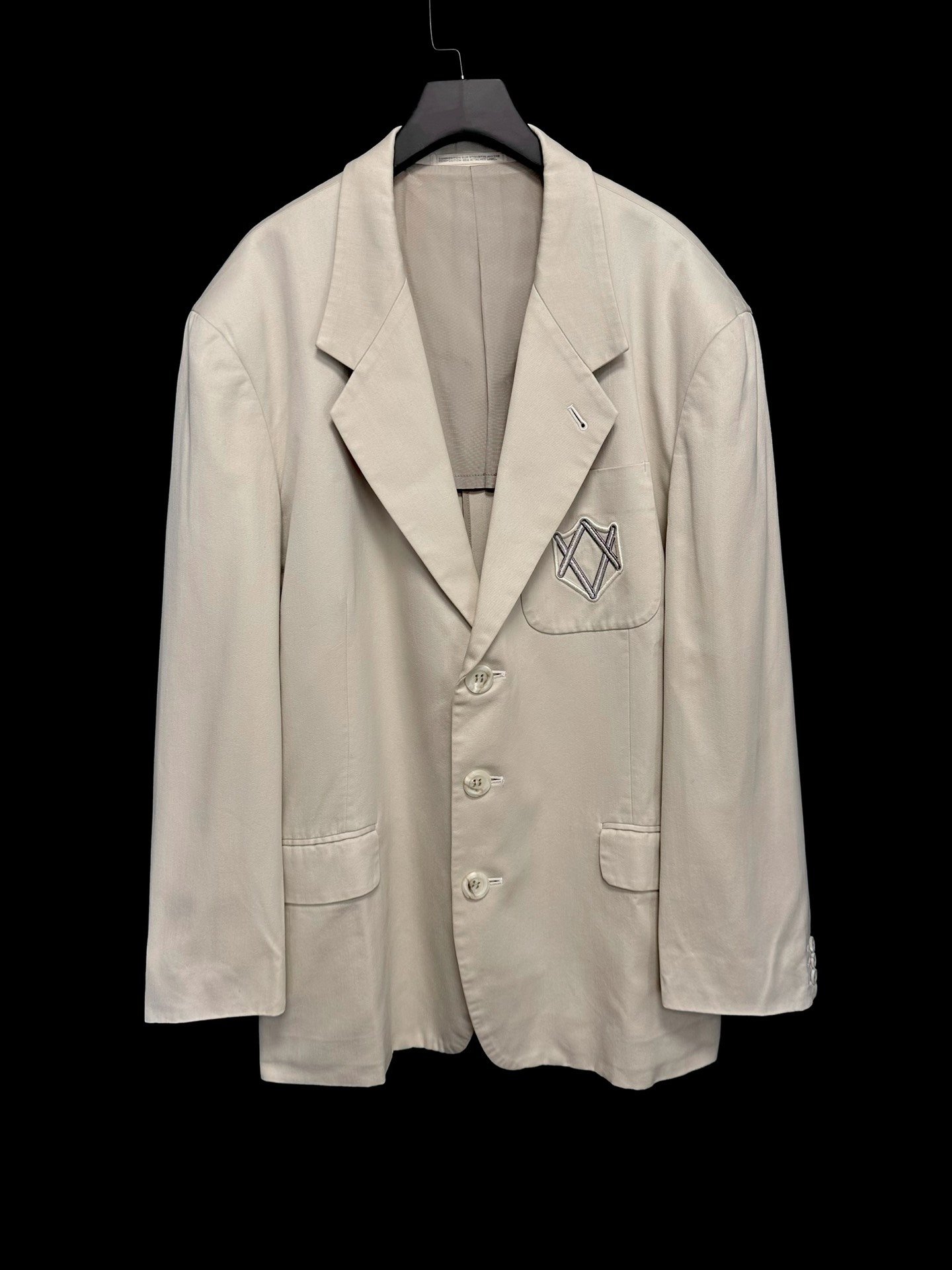 Yohji Yamamoto 2003 SS Silk Runway Coat